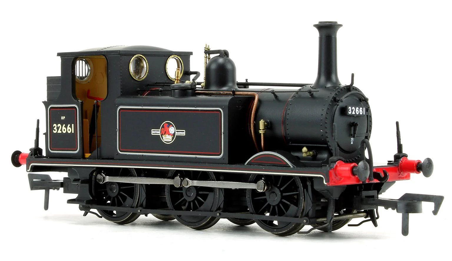 Pre-Owned Stroudley Terrier A1X Class BR Lined Black Late Crest 0-6-0 Tank Locomotive No.32661 DCC Sound - Image 2