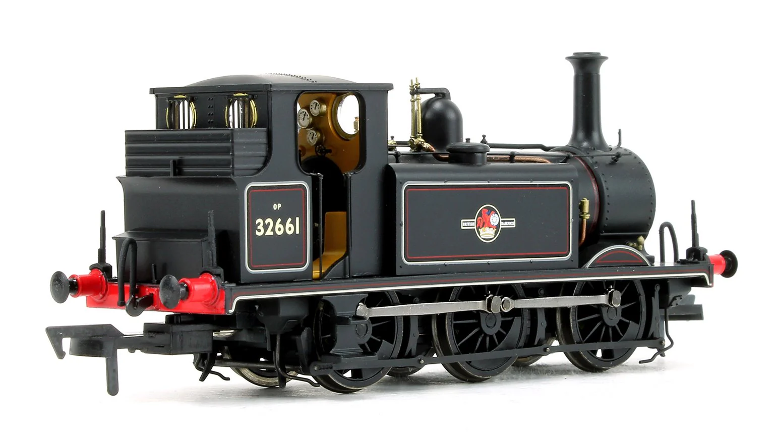 Pre-Owned Stroudley Terrier A1X Class BR Lined Black Late Crest 0-6-0 Tank Locomotive No.32661 DCC Sound - Image 4