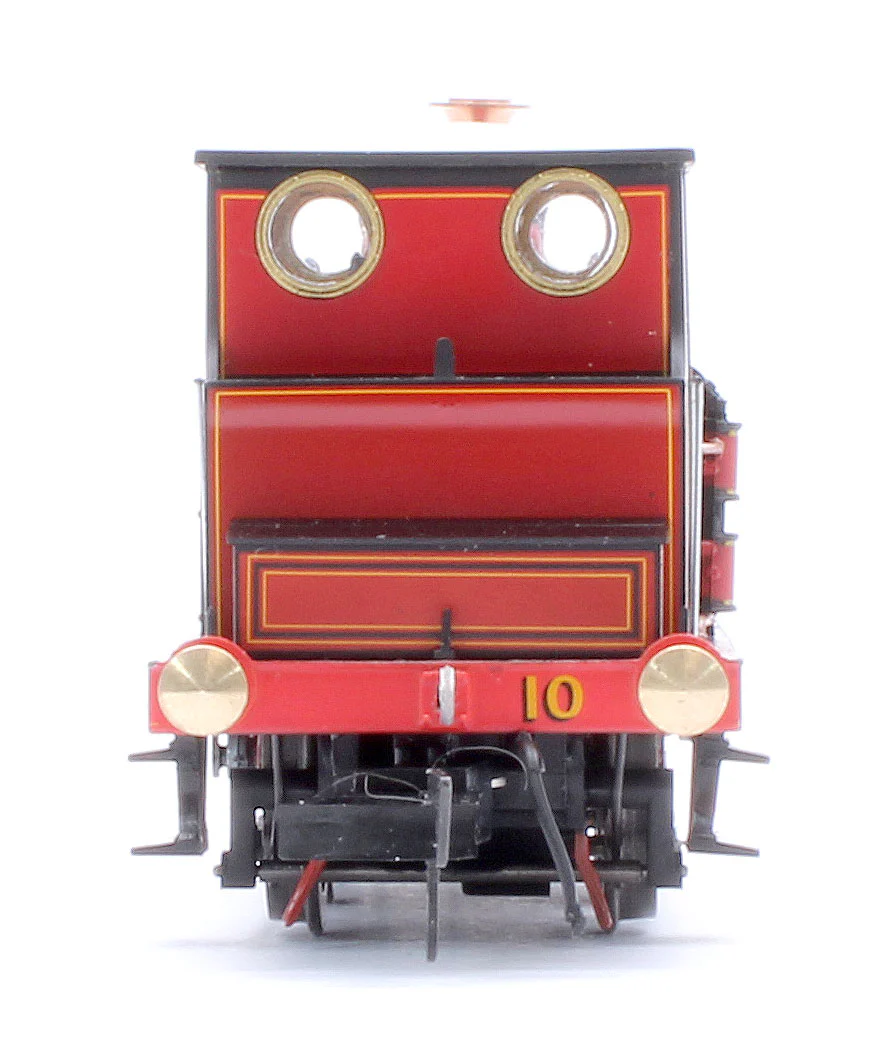 Class A1 Terrier 0-6-0T Isle of Wight Central Railway Red '10' Steam Locomotive - Image 4