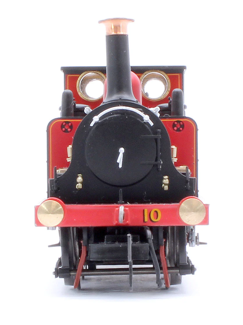 Class A1 Terrier 0-6-0T Isle of Wight Central Railway Red '10' Steam Locomotive - Image 8