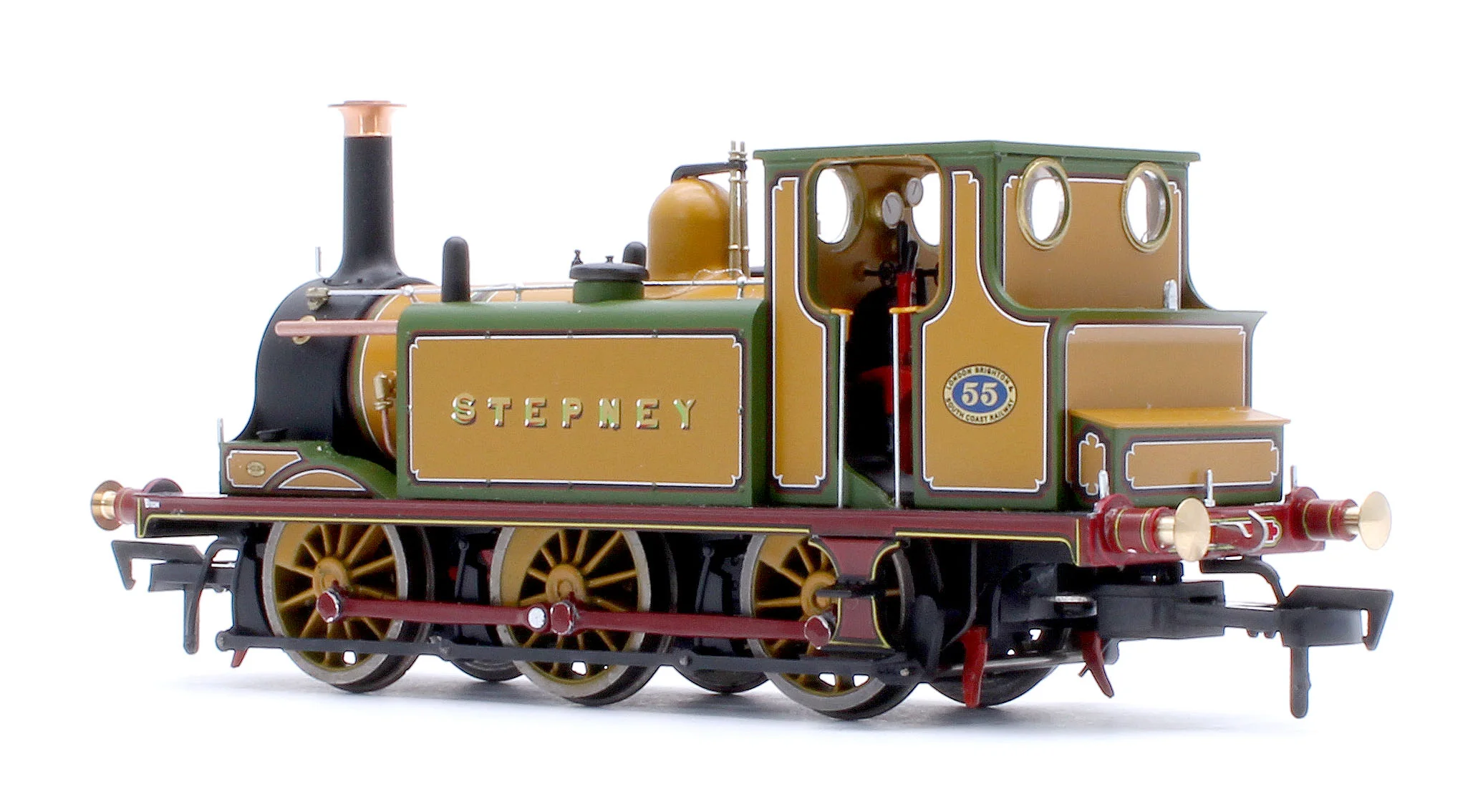Class A1 Terrier 0-6-0T LBSCR Improved Engine Green 'Stepney' '55' Steam Locomotive - Image 3