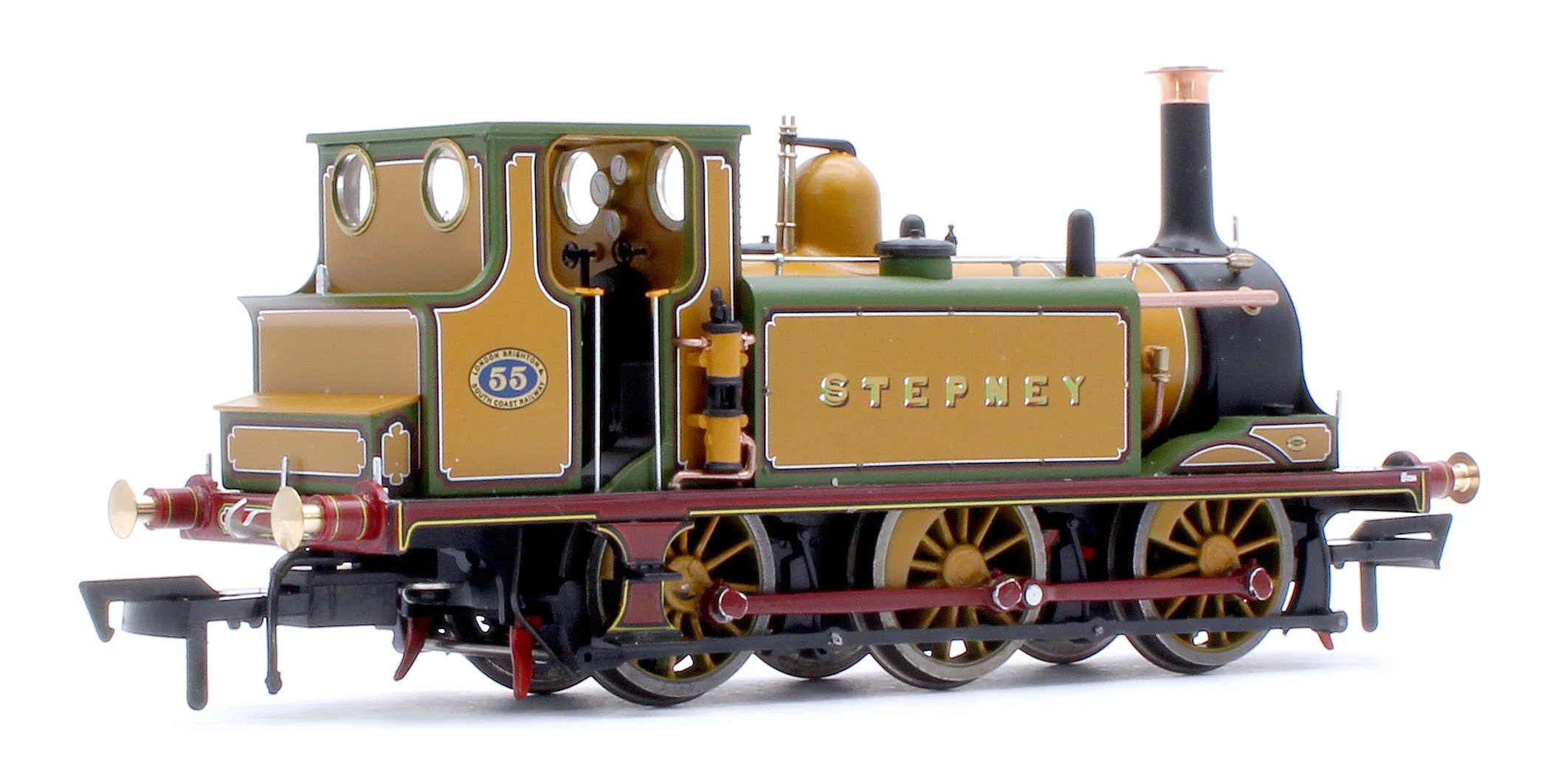Class A1 Terrier 0-6-0T LBSCR Improved Engine Green 'Stepney' '55' Steam Locomotive - Image 5