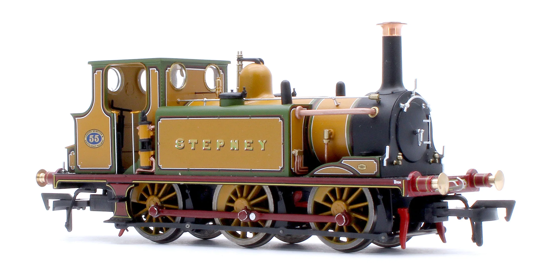 Class A1 Terrier 0-6-0T LBSCR Improved Engine Green 'Stepney' '55' Steam Locomotive - Image 7