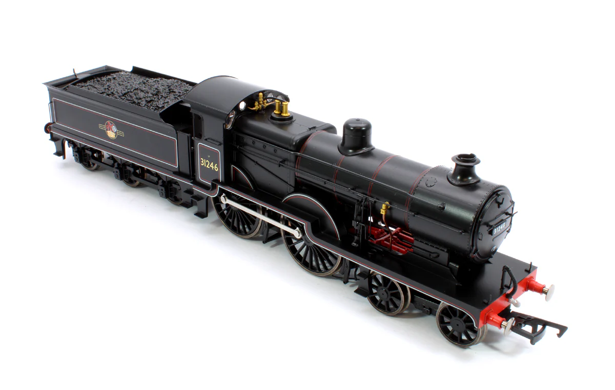SECR Maunsell D1 Class BR Black (Late Crest) 4-4-0 Steam Locomotive No.31246 (DCC Sound) - Image 11