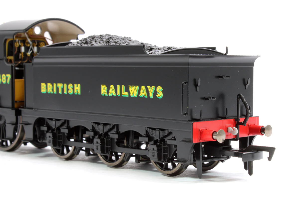 Pre-Owned 4S-028-006 SECR Maunsell D1 Class BR Black (Sunshine Lettering) 4-4-0 Steam Locomotive No.31487 - Image 9