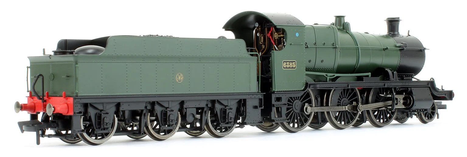 GWR Mogul 2-6-0 Locomotive #6385 Green with Shirt Button Roundel - Image 3