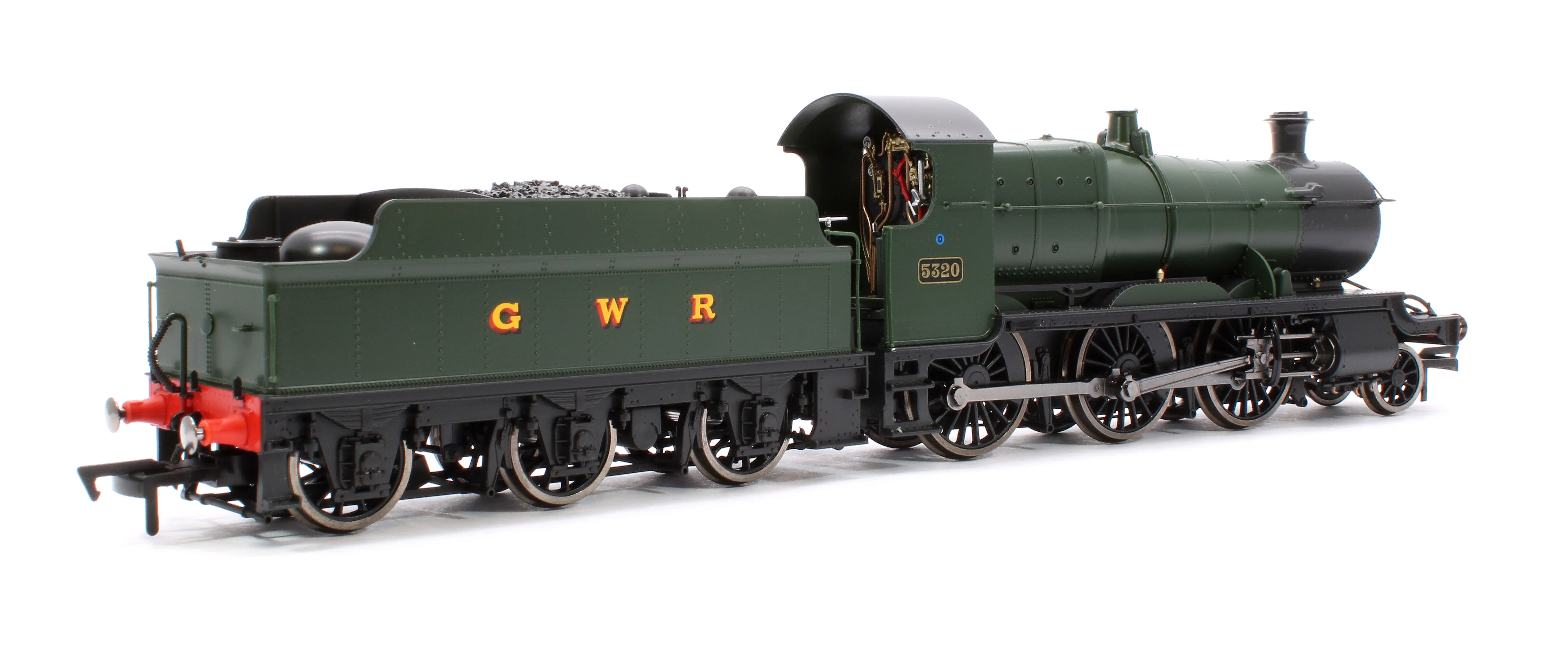 4S-043-012S GWR 43xx 2-6-0 Mogul 5320 GWR Steam Locomotive - DCC Sound - Image 3