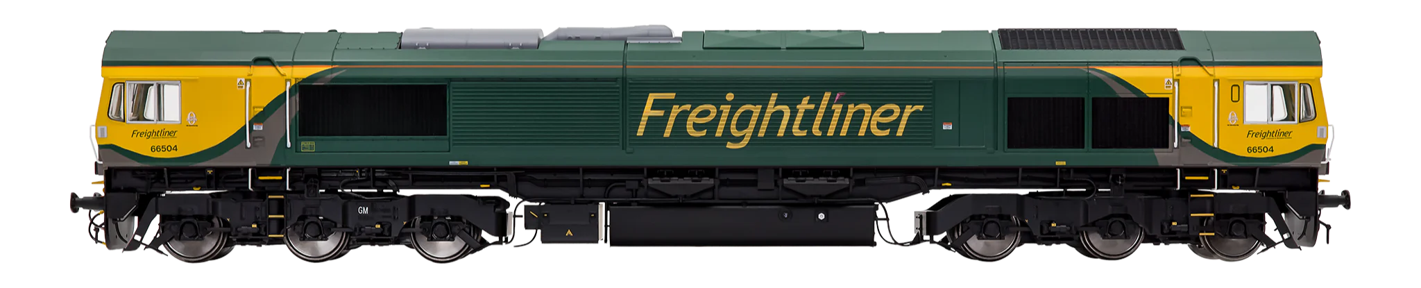 7D-066-002D Class 66 504 Freightliner Powerhaul Livery Diesel Locomotive - DCC Fitted - Image 5