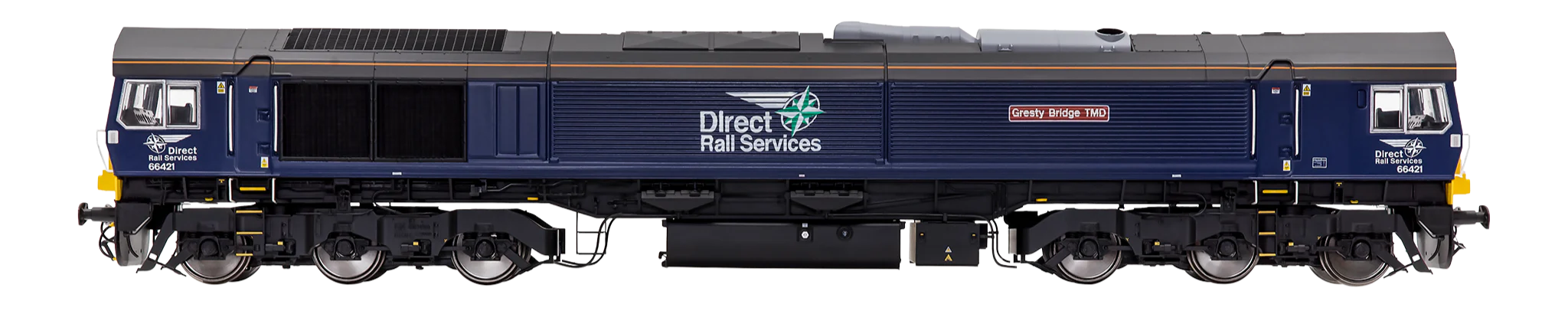 7D-066-004 Class 66 421 New DRS Livery Diesel Locomotive - Image 3