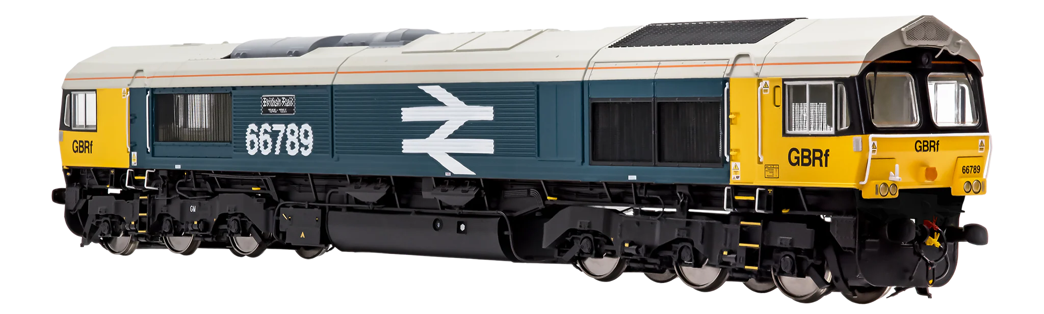 7D-066-005D Class 66 789 GBRF 'British Rail 1948-1997' BR Blue Large Logo Diesel Locomotive - DCC Fitted - Image 4