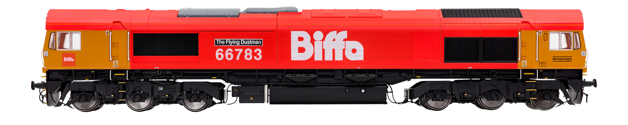7D-066-006 Class 66 783 GBRF Biffa 'The Flying Dustman' Diesel Locomotive - Image 5