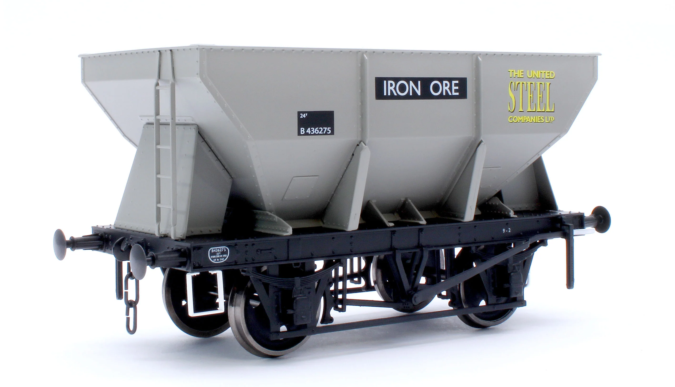 24t Steel Hopper United Steel BR Grey No.B436275 - Image 3