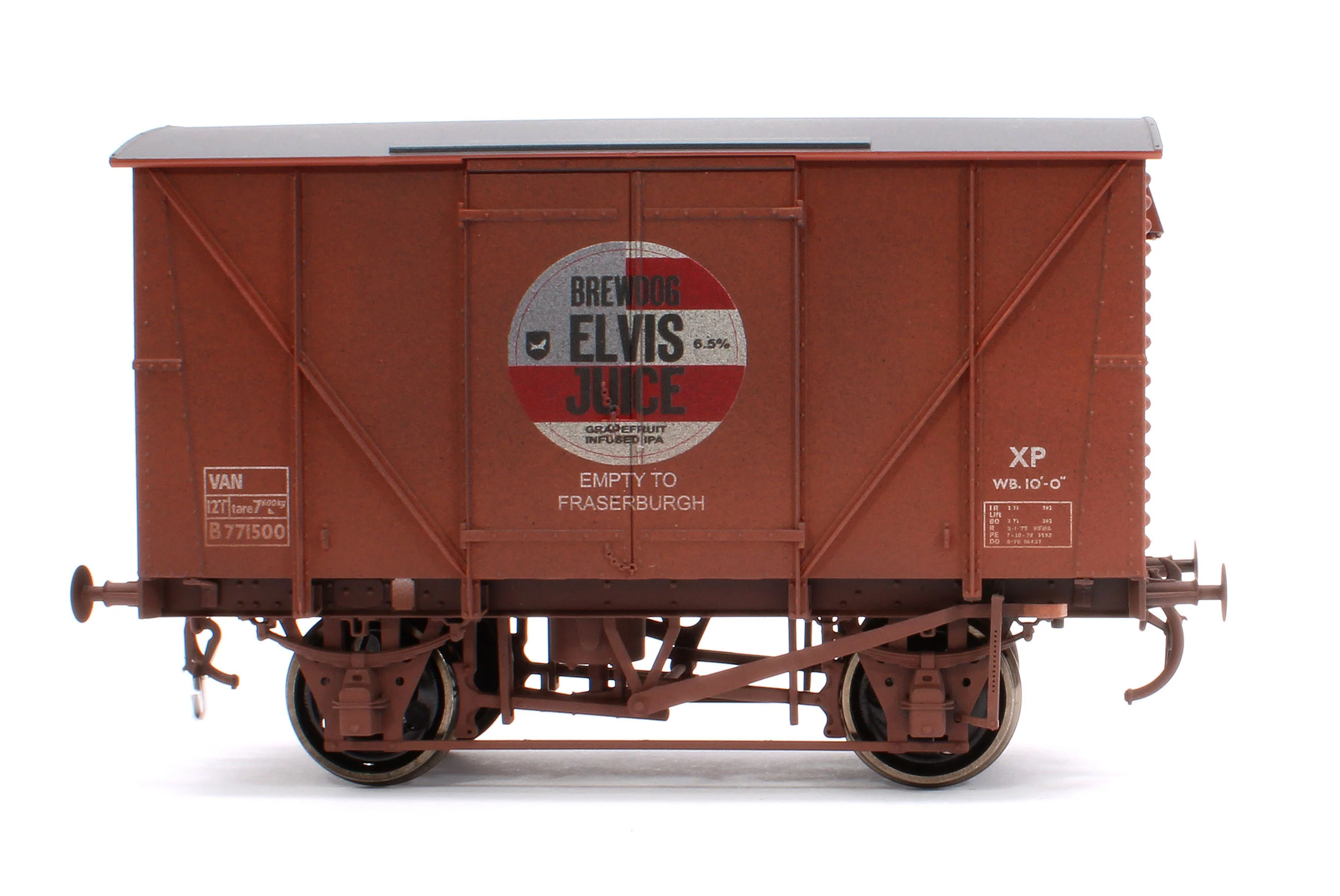 7F-056-032W Br Standard Plywood Van Brewdog Elvis Juice - Weathered - Image 2