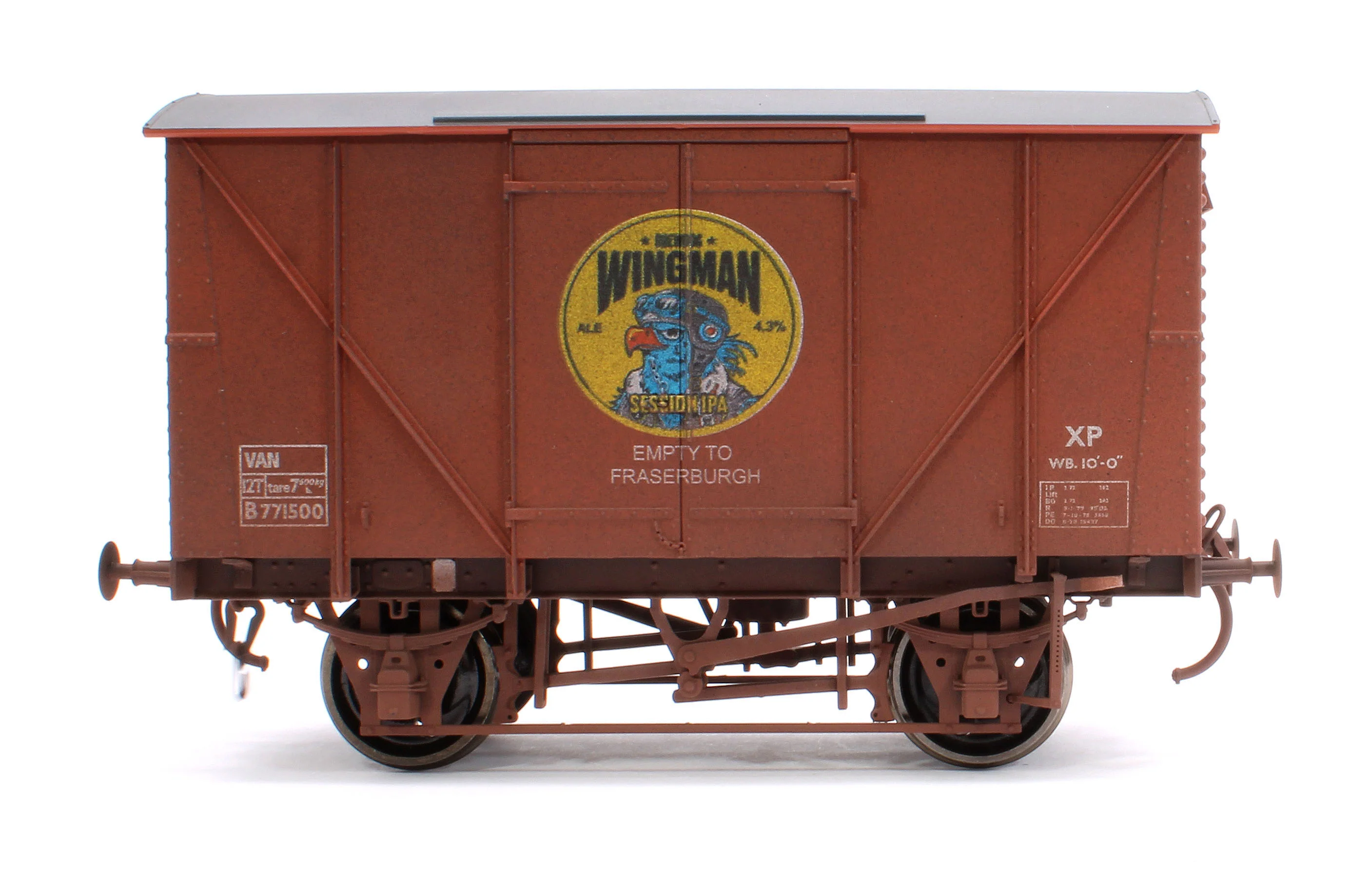 7F-056-034W Br Standard Plywood Van Brewdog Wingman Ipa - Weathered - Image 2