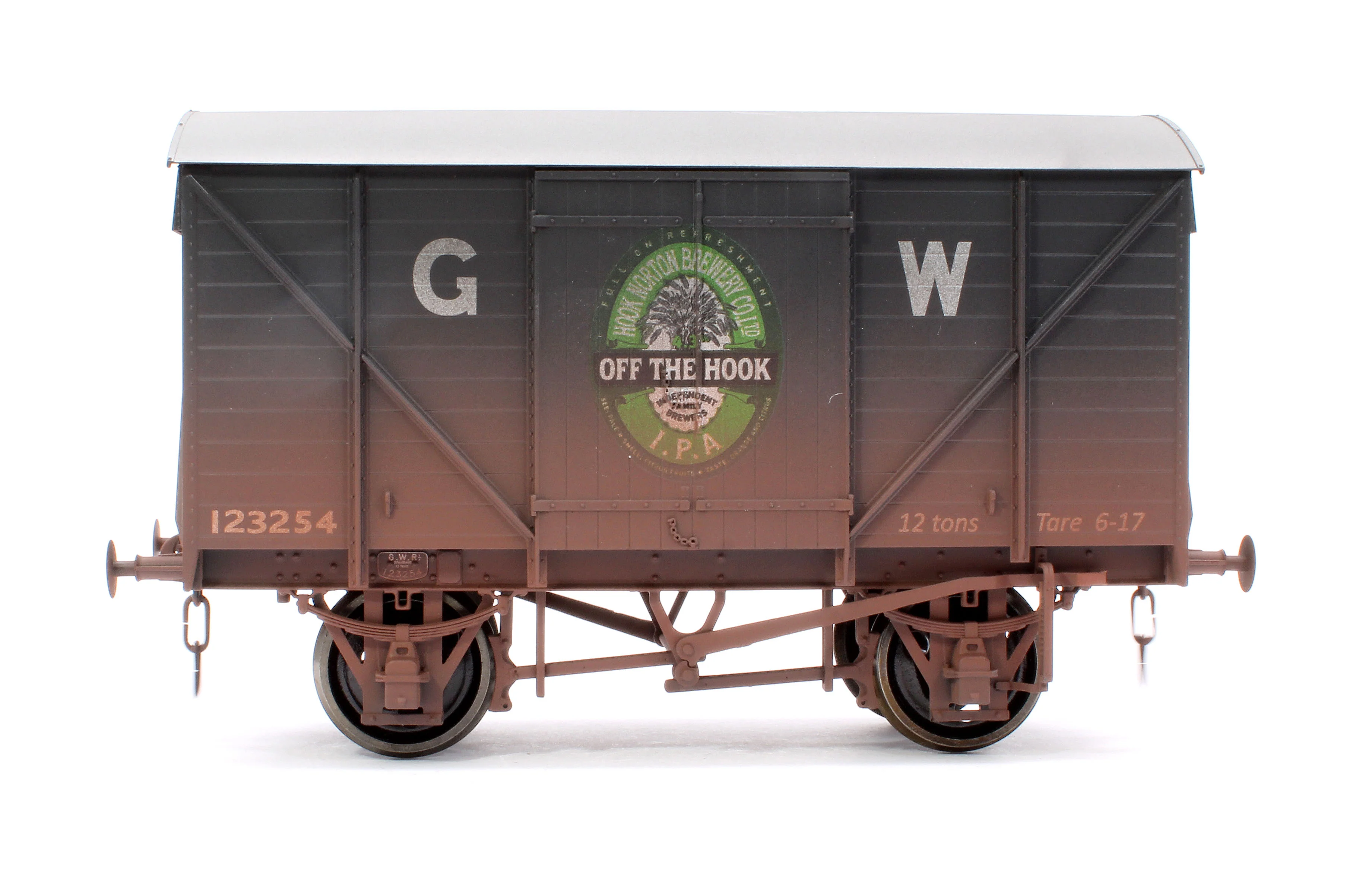 7F-066-009W GW Hook Norton Brewery IPA 12T Wagon - Weathered - Image 2