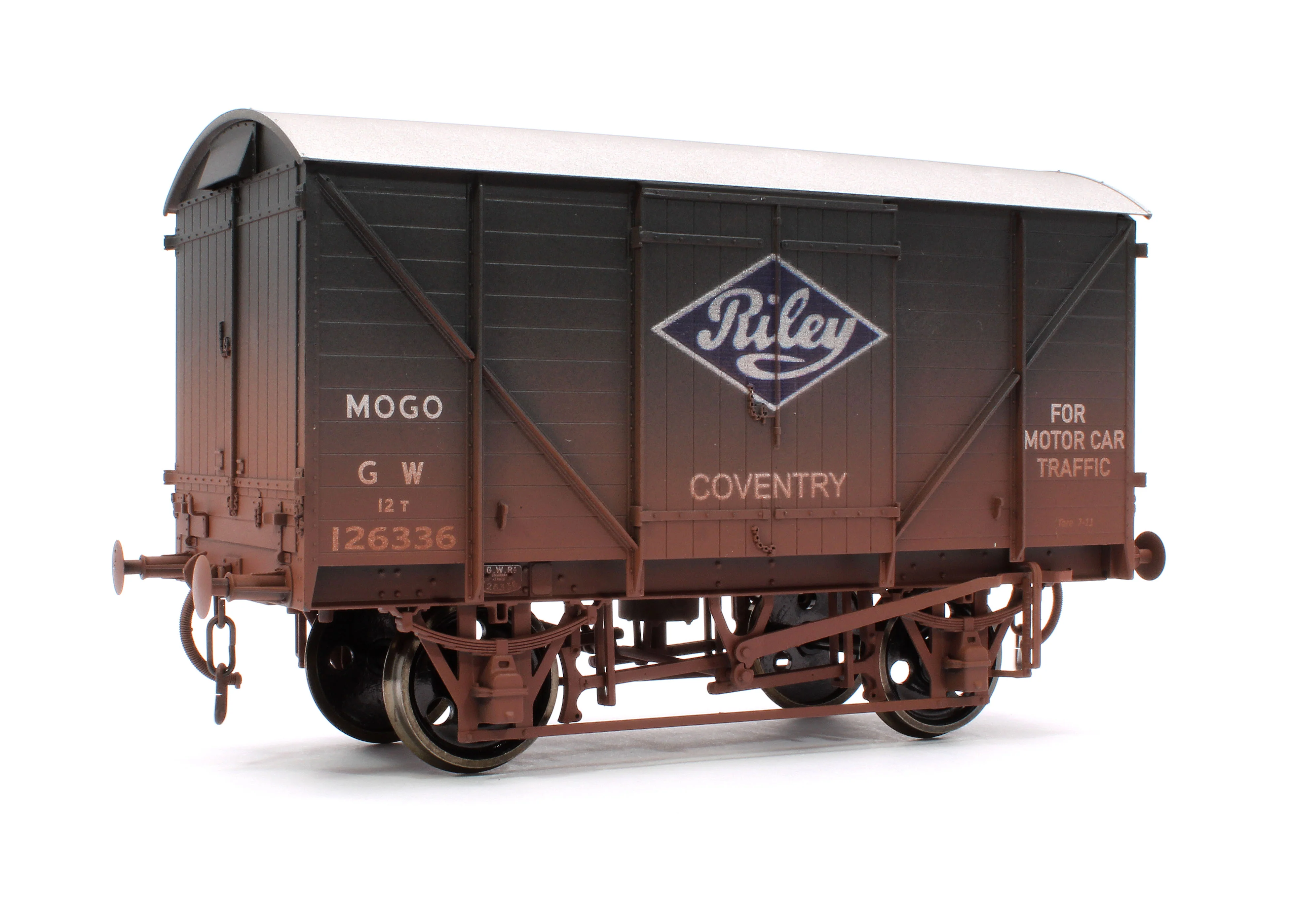 7F-068-010 Great Western MOGO RILEY 126336 - Weathered