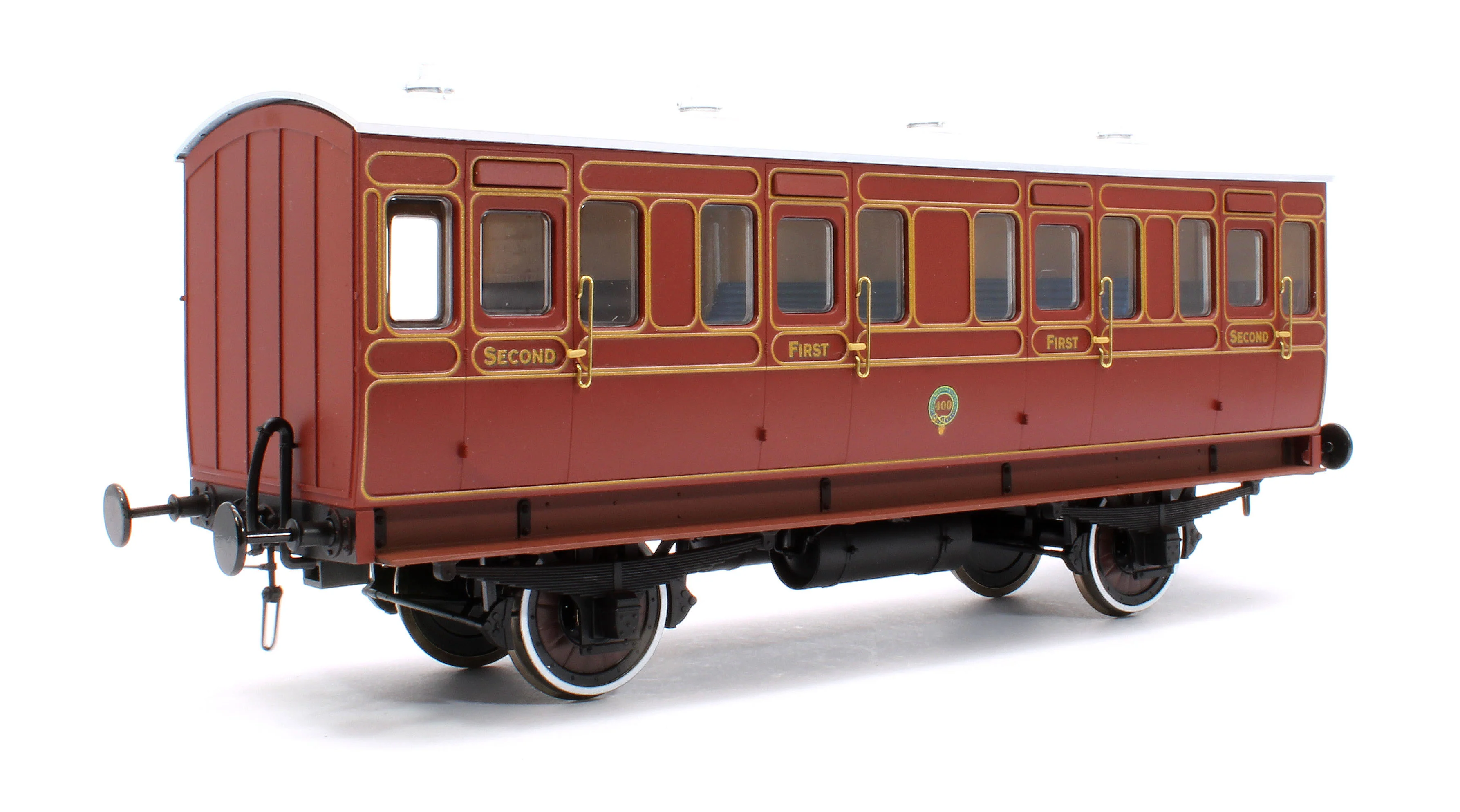 7P-020-880 Stroudley 4 Wheel Gas Lit Composite Lined Brown 400 - Image 3