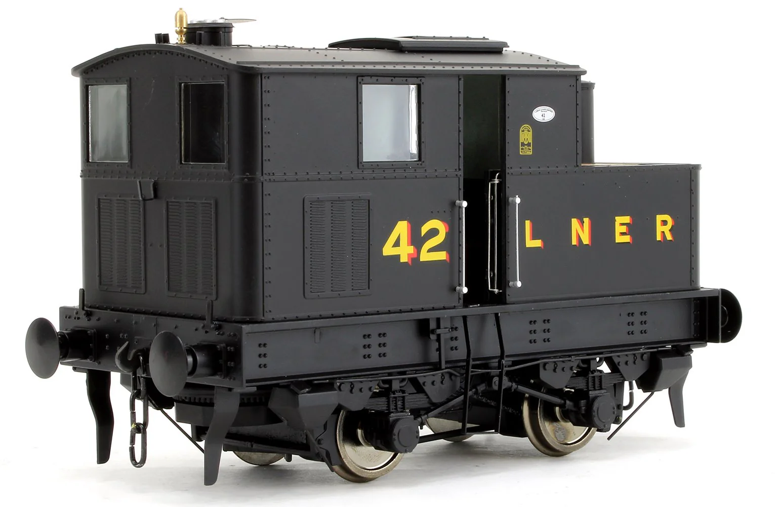 Y3 Sentinel 4wVB No.42 in LNER Black - DCC Sound - Image 3