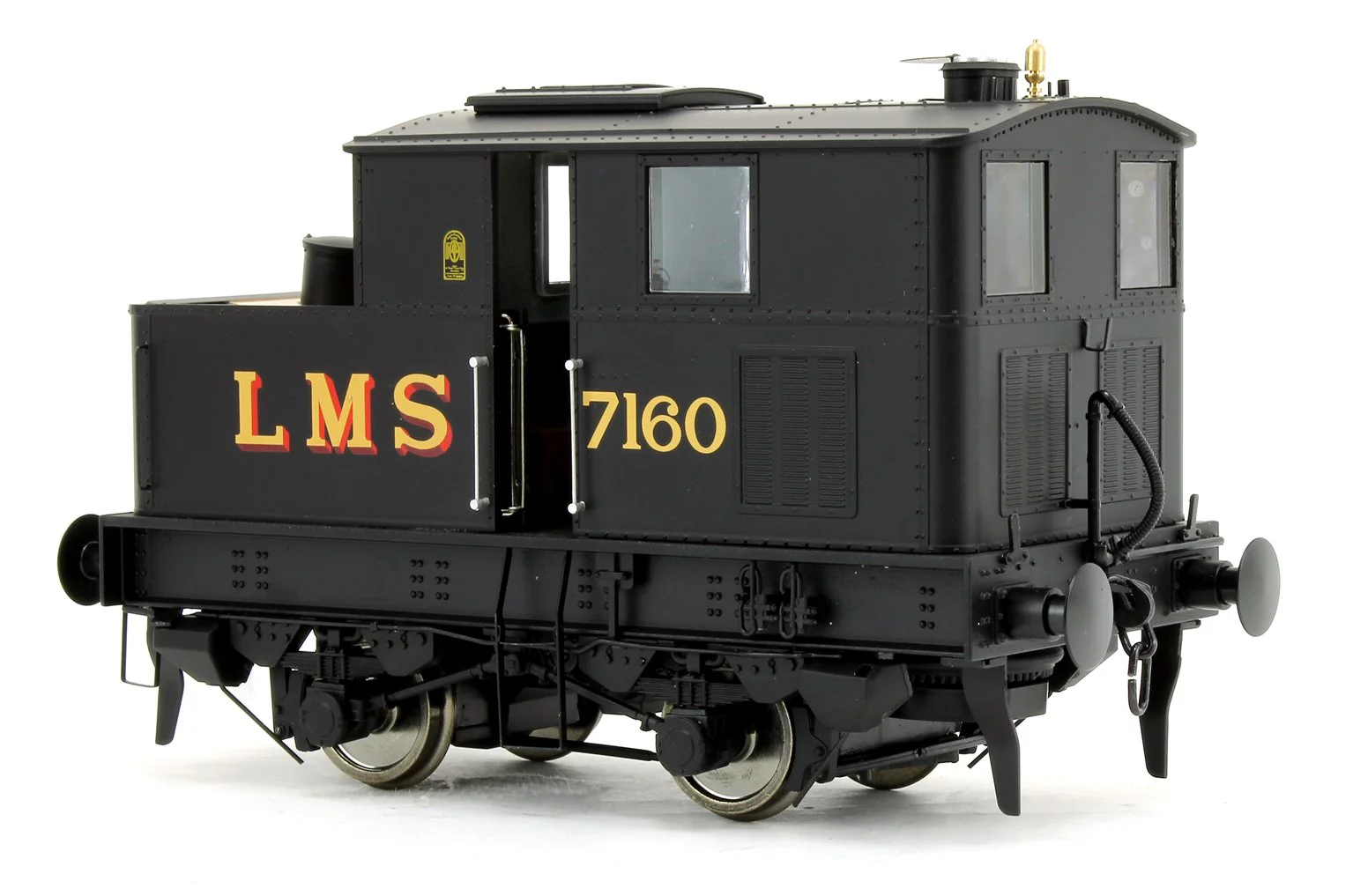 0F Sentinel 4wVB No.7160 in LMS Livery - DCC Sound - Image 4