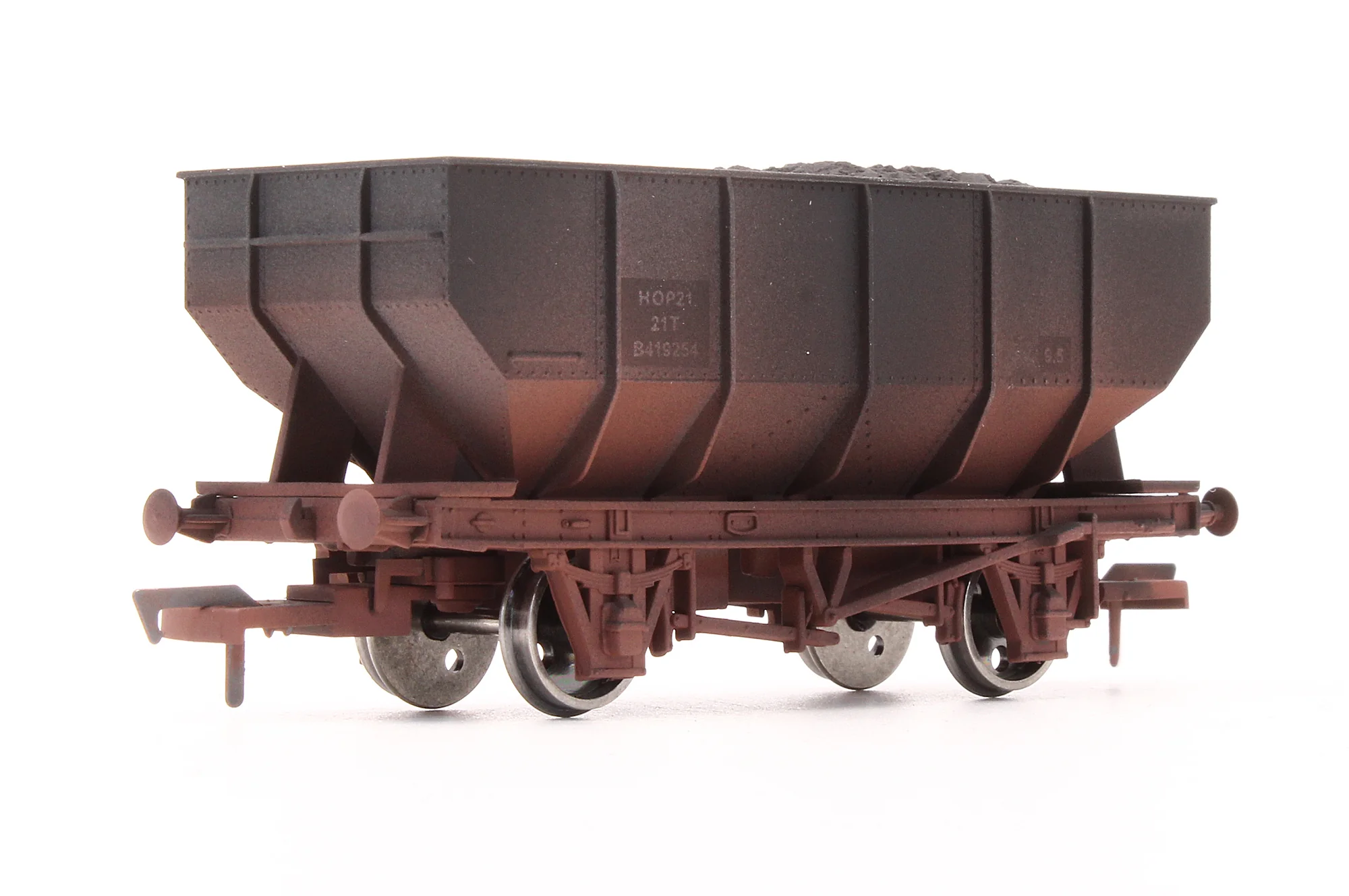 Pre-Owned B1005MHOPW Set Of 5 BR Hopper Wagons - Weathered - Image 4