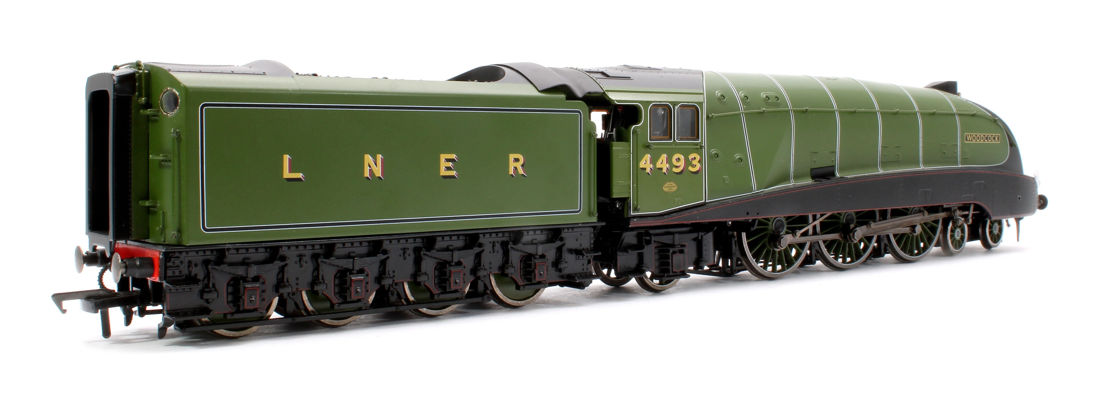 Pre-Owned BL-001-008 Black Label Class A4 Woodcock LNER Green Valanced 4-6-2 No.4493 Steam Locomotive - DCC Sound & Smoke - Image 4