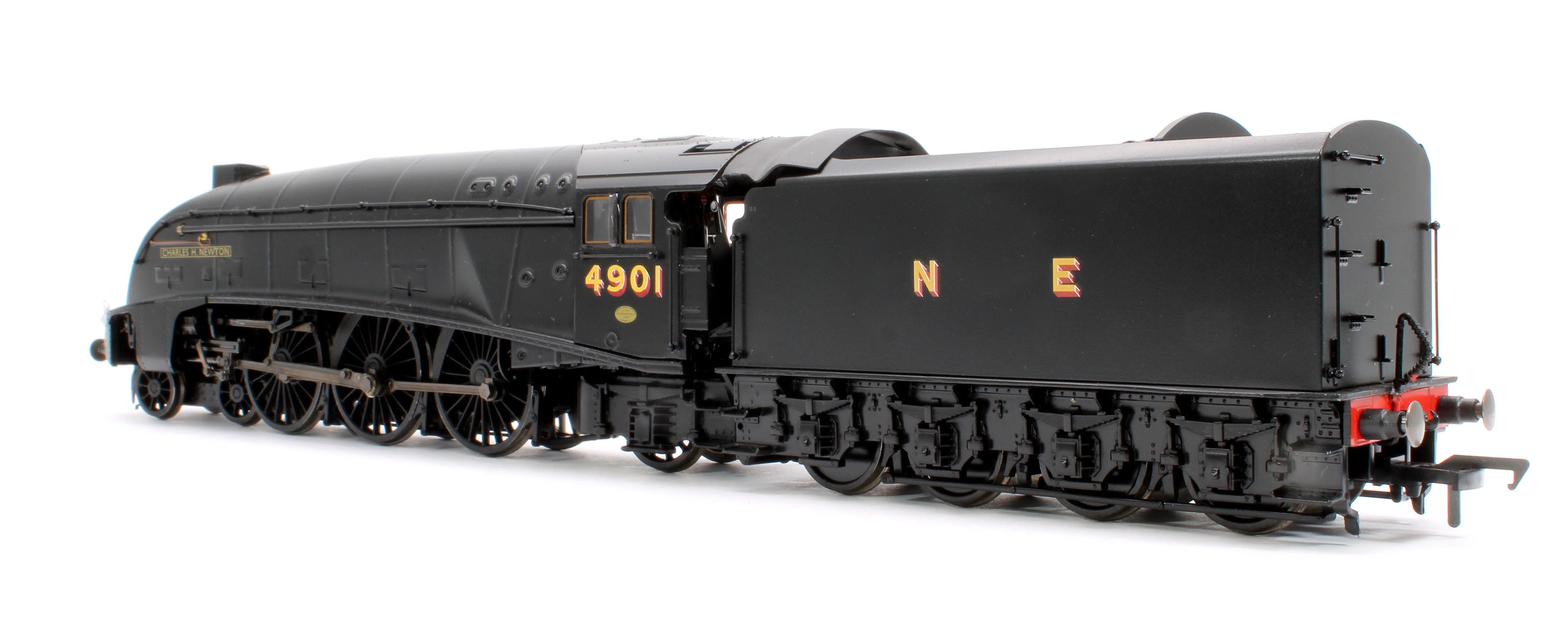 BL-001-009 Black Label Class A4 Charles Newton Wartime Black Unvalanced 4-6-2 No.4901 Steam Locomotive - DCC Sound & Smoke - Image 3