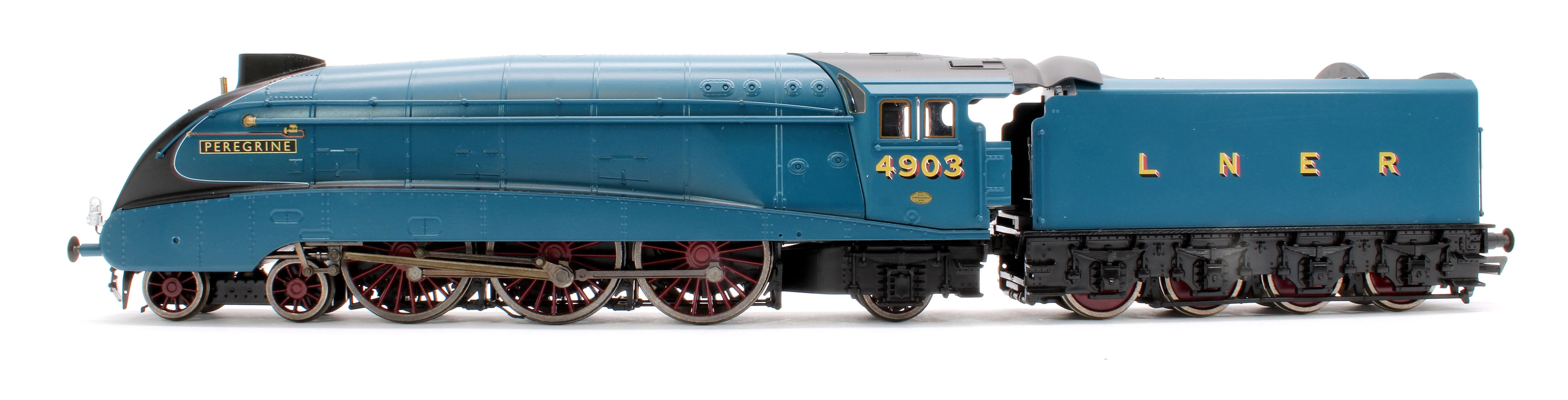 Pre-Owned BL-001-015 Black Label Class A4 Peregrine LNER Garter Blue Valanced 4-6-2 No.4903 Steam Locomotive - DCC Sound & Smoke - Image 6