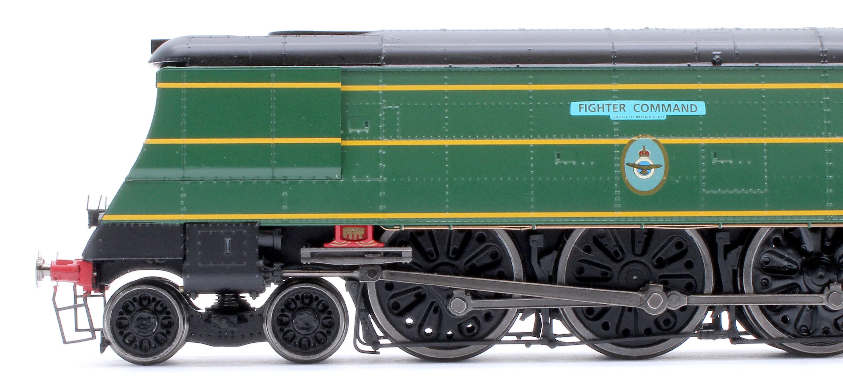 Black Label Battle of Britain Fighter Command 21C164 SR Malachite Green Steam Locomotive - DCC Sound & Smoke - Image 7