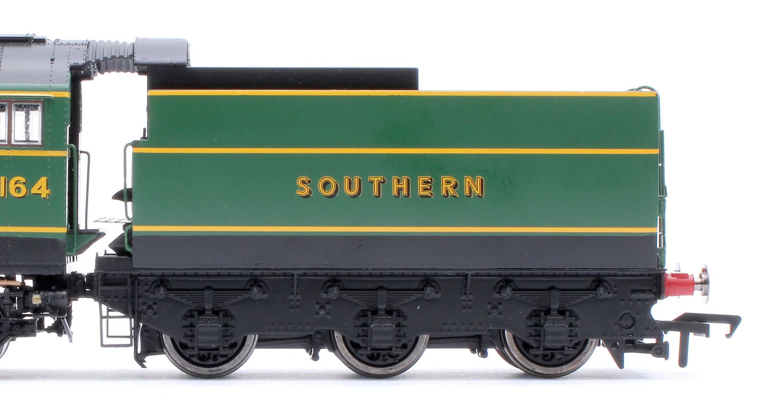 Black Label Battle of Britain Fighter Command 21C164 SR Malachite Green Steam Locomotive - DCC Sound & Smoke - Image 9