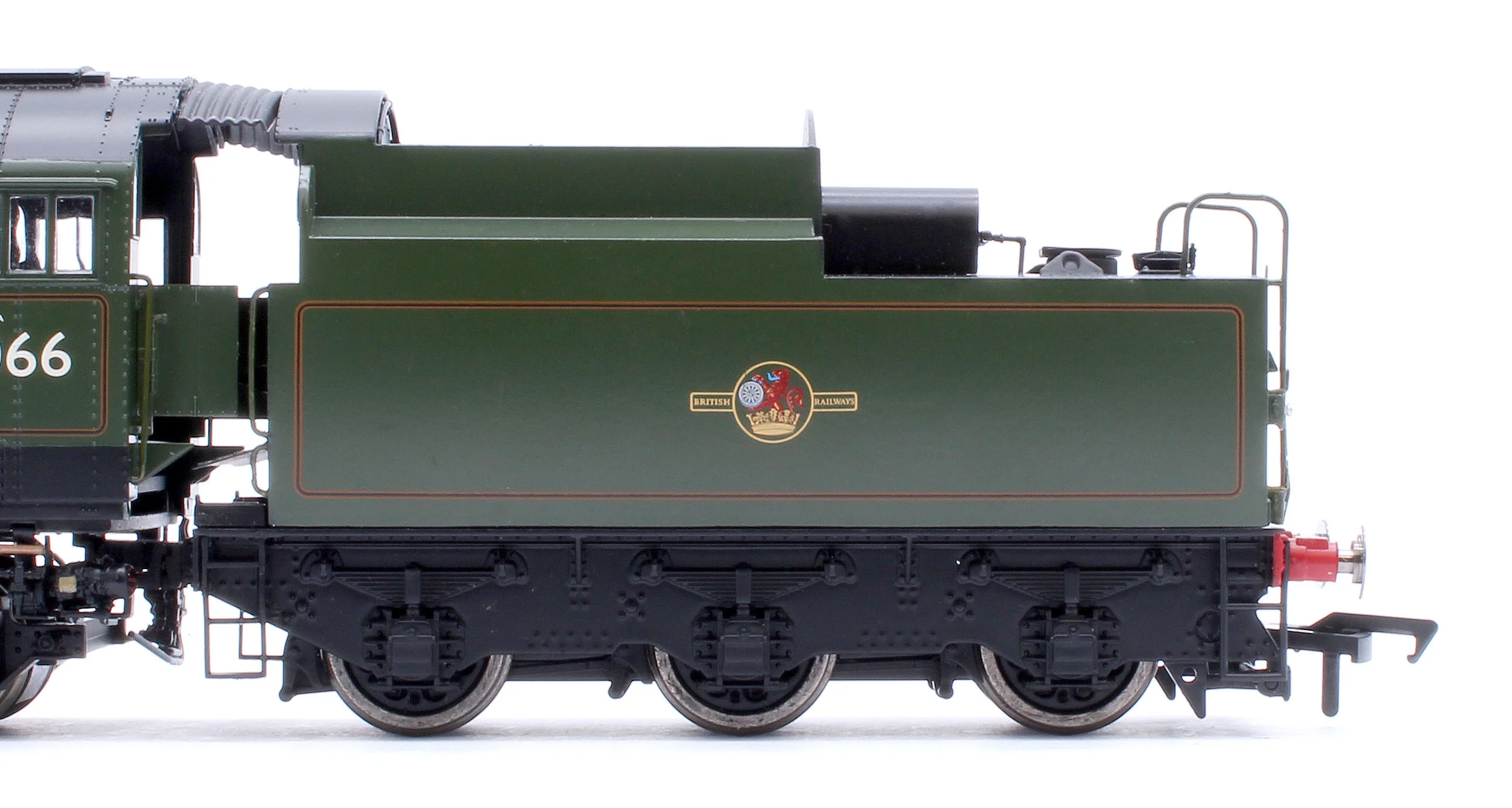 Black Label Battle of Britain Spitfire 34066 BR Green Late Crest Steam Locomotive - DCC Sound & Smoke - Image 9