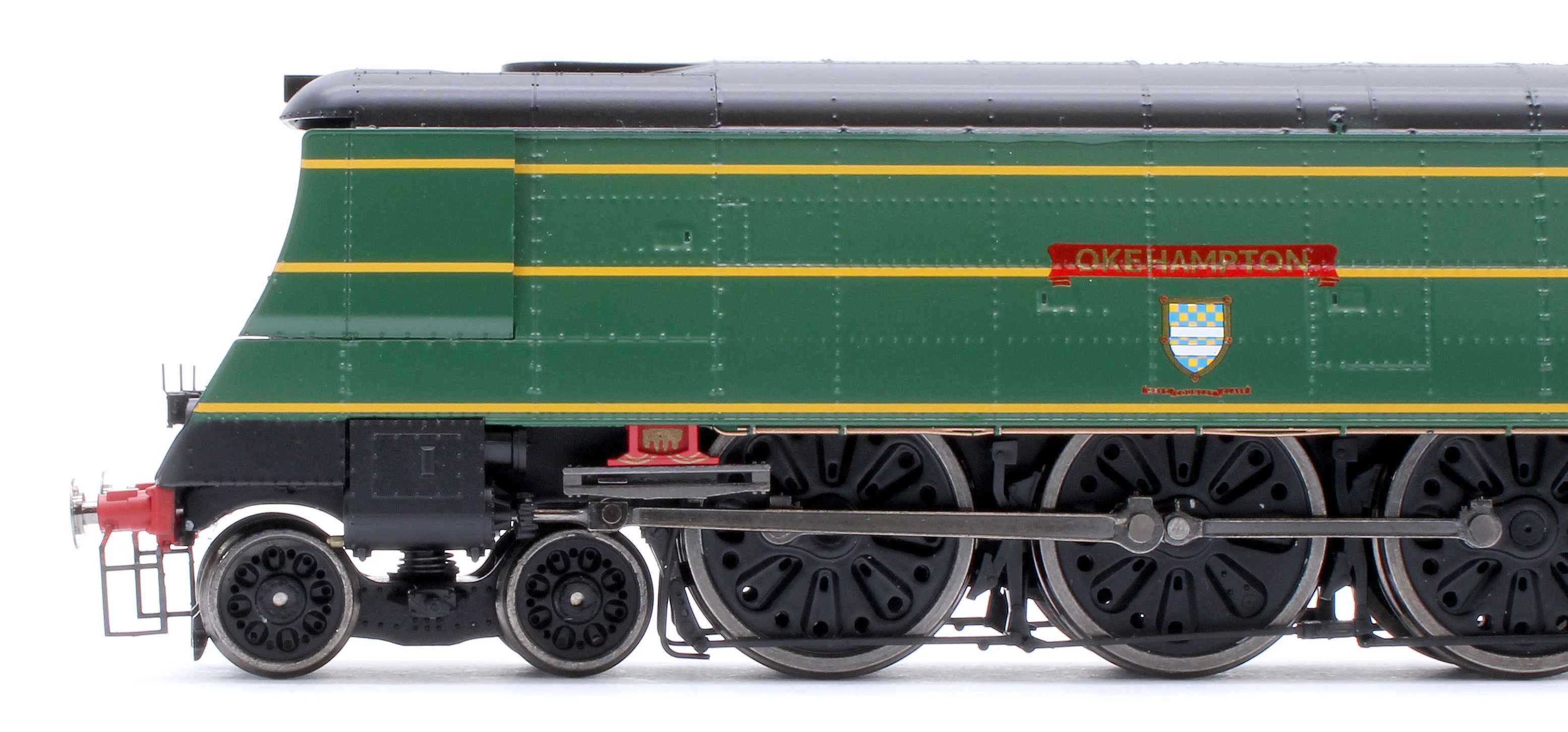 Black Label West Country Okehampton 21C113 SR Malachite Green Steam Locomotive - DCC Sound & Smoke - Image 7