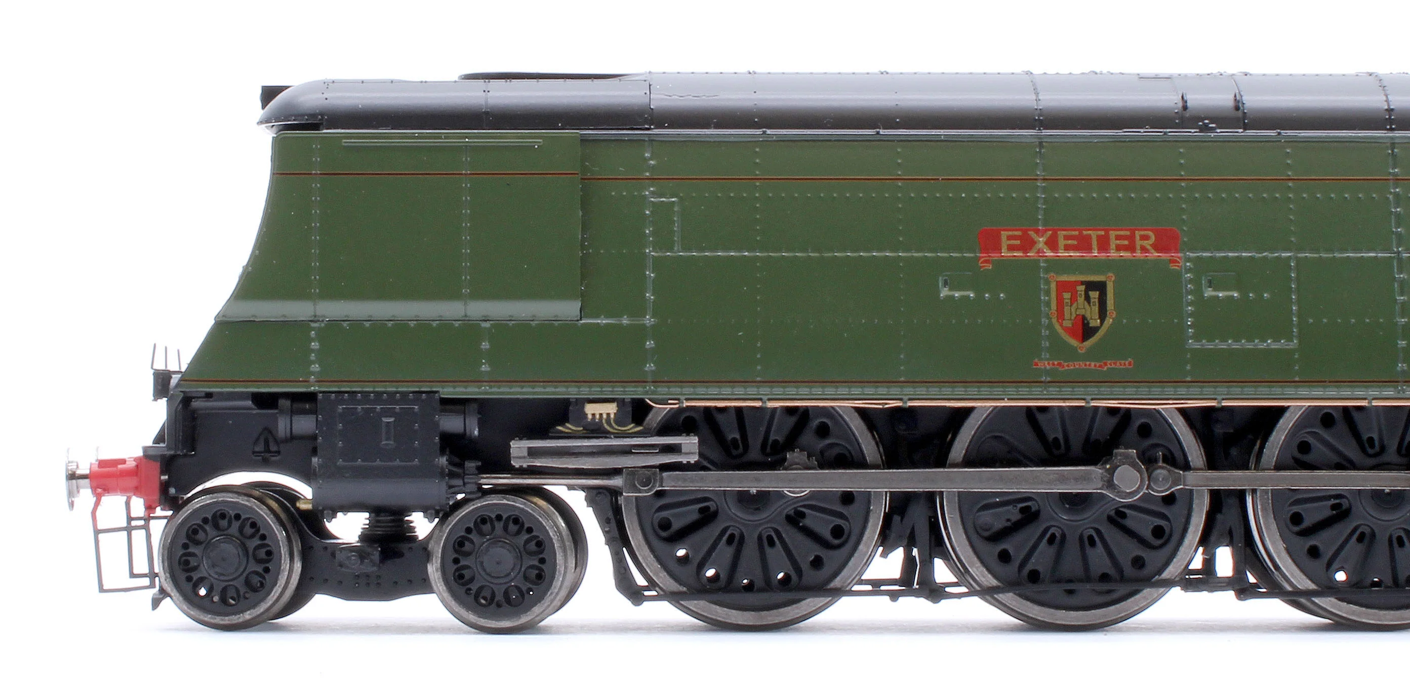 Black Label West Country Exeter 34001 B.R. Green Early Crest Steam Locomotive - DCC Sound & Smoke - Image 7