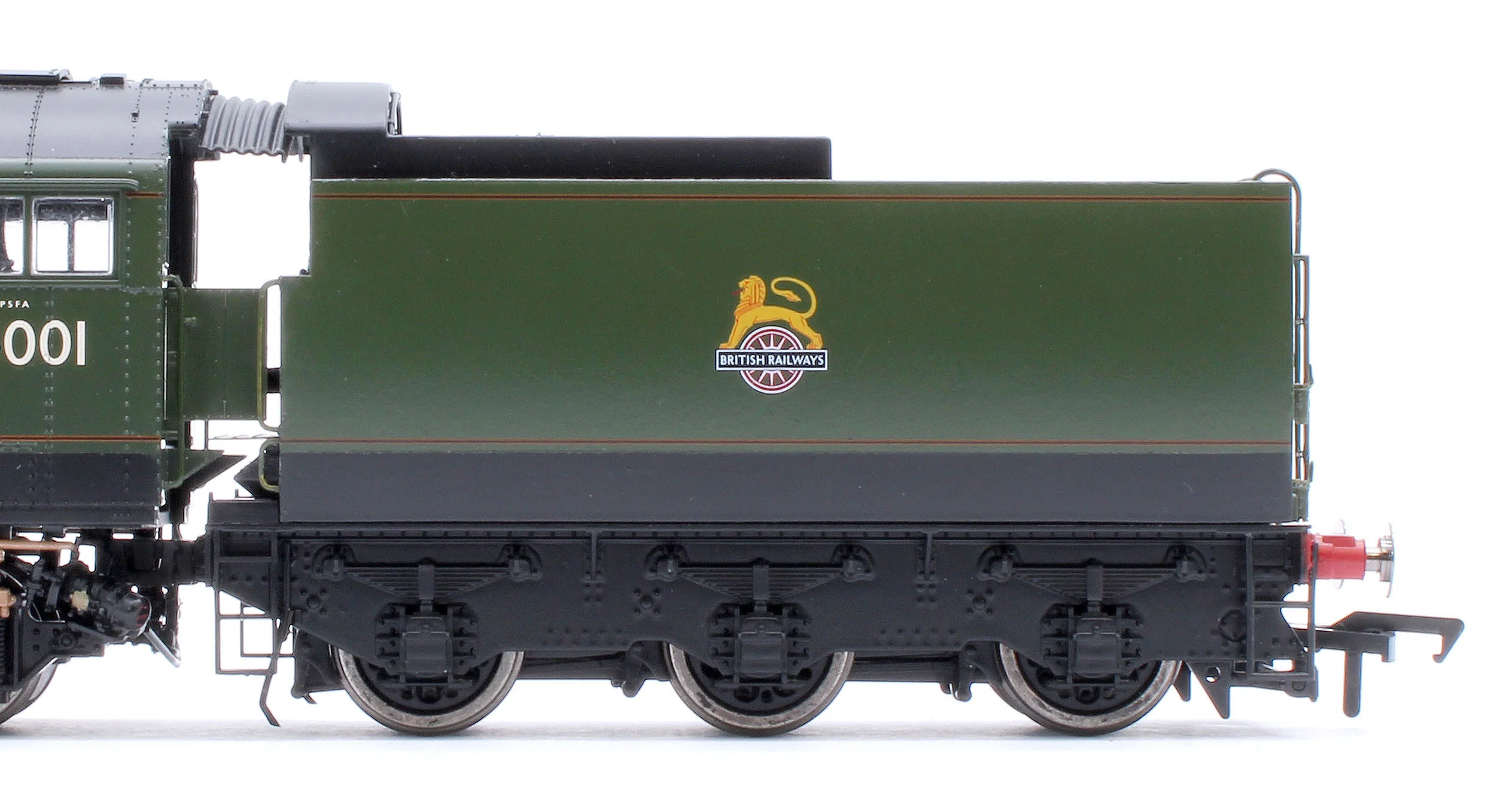 Black Label West Country Exeter 34001 B.R. Green Early Crest Steam Locomotive - DCC Sound & Smoke - Image 9