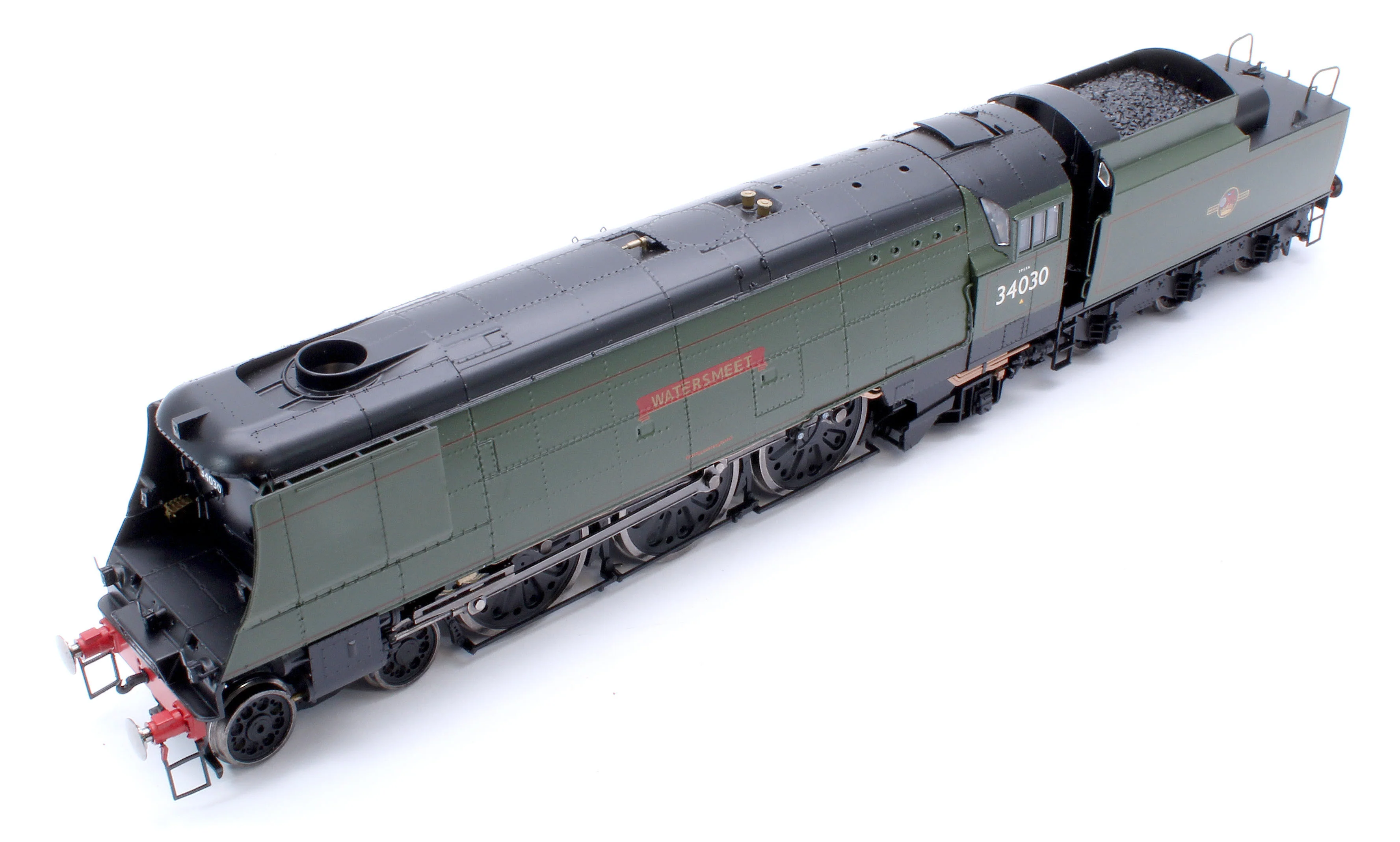 Black Label West Country Watersmeet 34030 BR Green Totem Steam Locomotive - DCC Sound & Smoke - Image 12