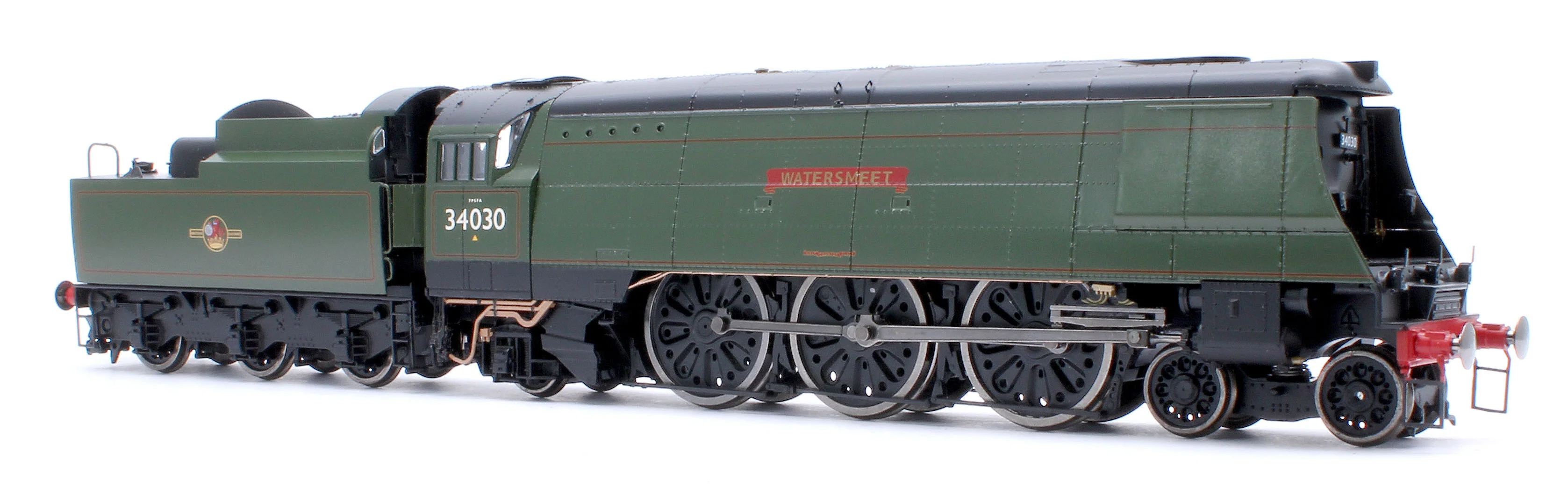 Black Label West Country Watersmeet 34030 BR Green Totem Steam Locomotive - DCC Sound & Smoke - Image 6