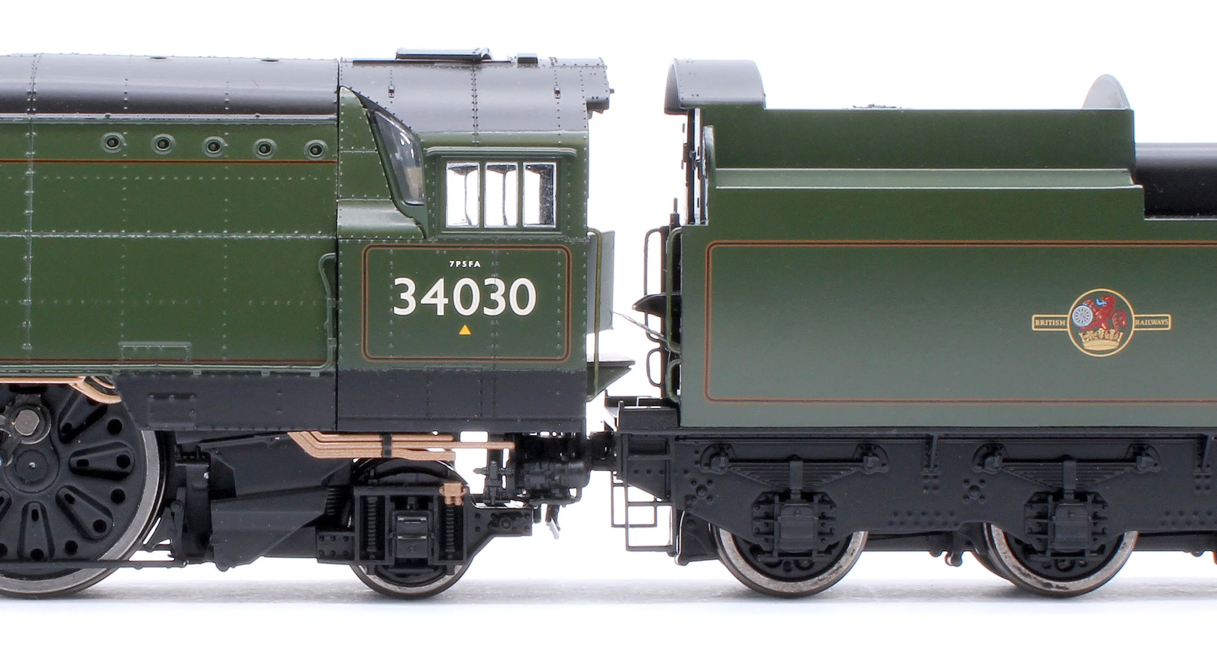 Black Label West Country Watersmeet 34030 BR Green Totem Steam Locomotive - DCC Sound & Smoke - Image 8