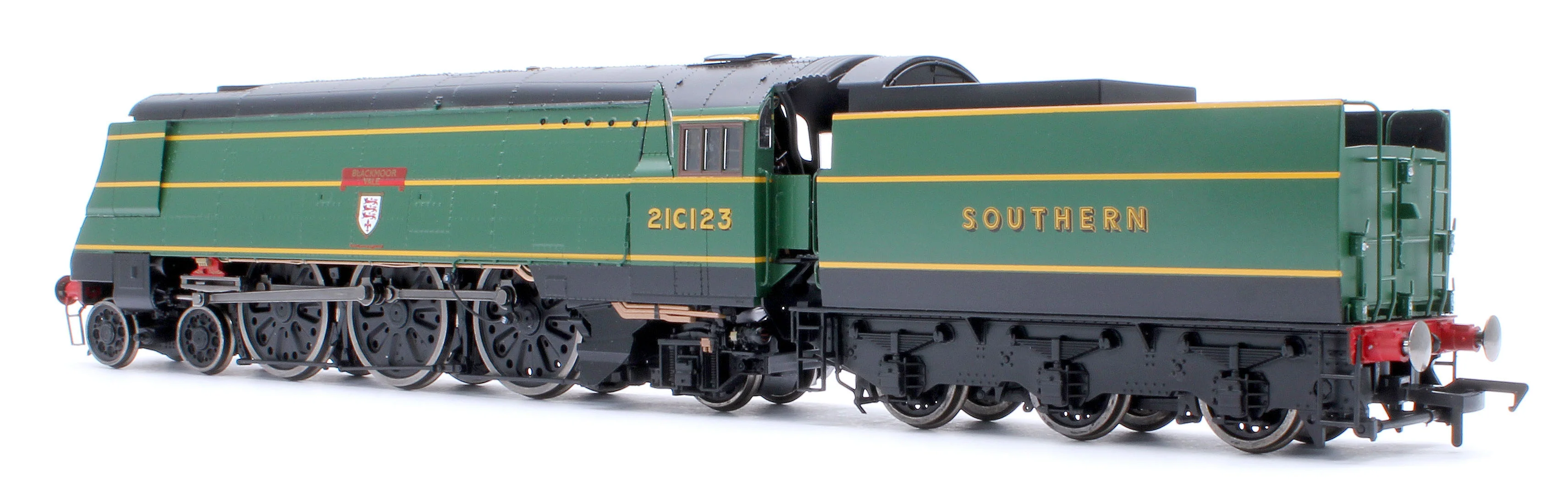Black Label West Country Blackmore Vale 21C123 SR Malachite Green (As Preserved) Steam Locomotive - DCC Sound & Smoke - Image 3