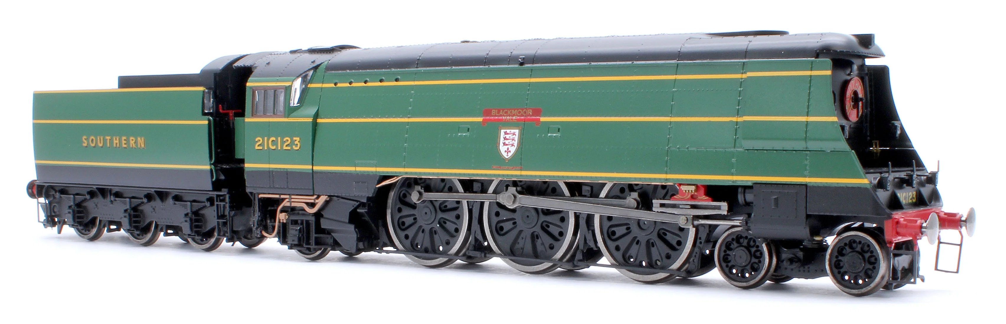 Black Label West Country Blackmore Vale 21C123 SR Malachite Green (As Preserved) Steam Locomotive - DCC Sound & Smoke - Image 6