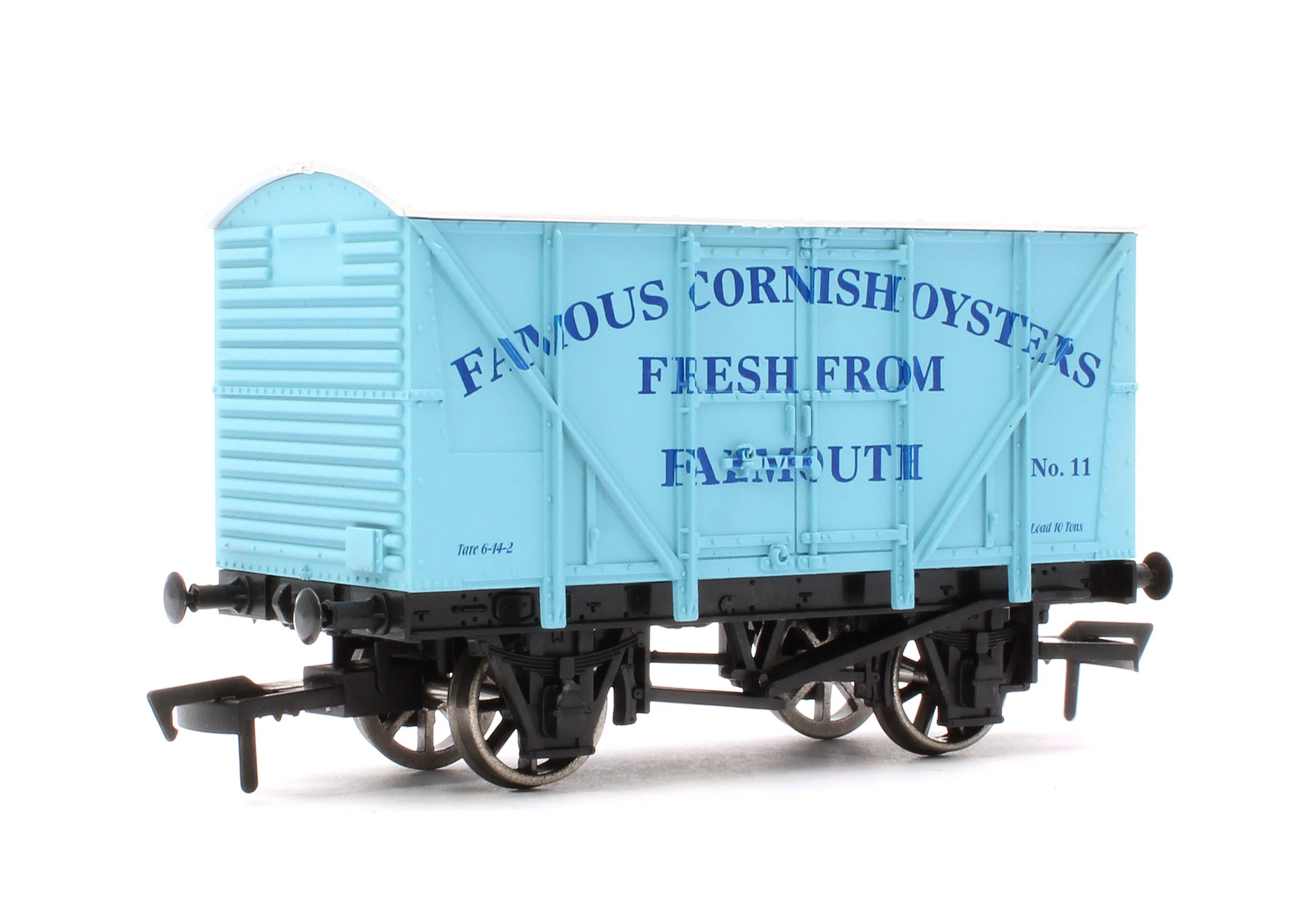 Pre-Owned 10T No.11 Vent Van 'Famous Cornish Oysters - Falmouth' (Limited Edition for for Burnham & District MRC)