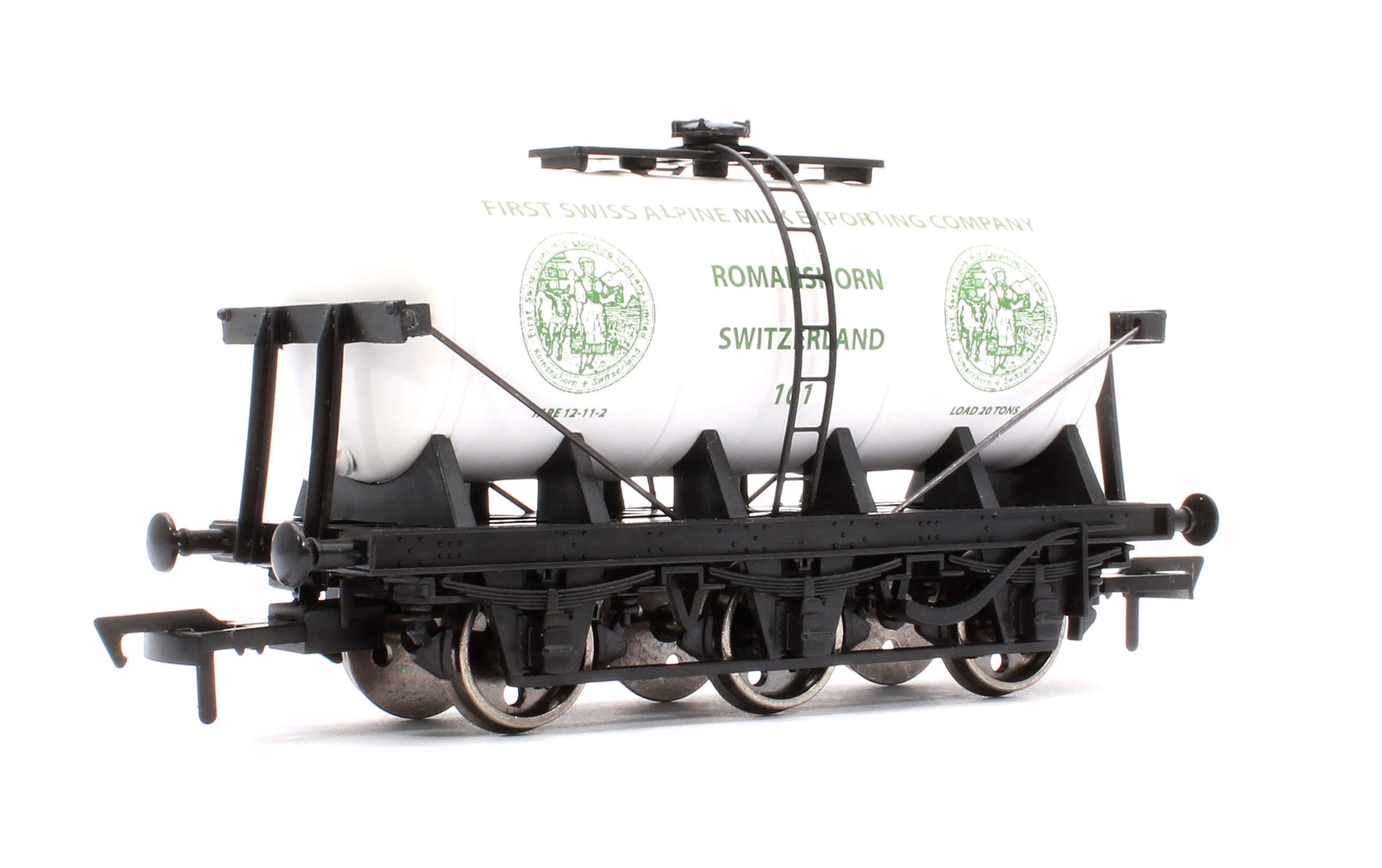 Pre-Owned 6 Wheel 20T No.101 Tank Wagon 'First Swiss Alpine Milk Exporting Company' (Limited Edition for Burnham & District MRC) - Image 3