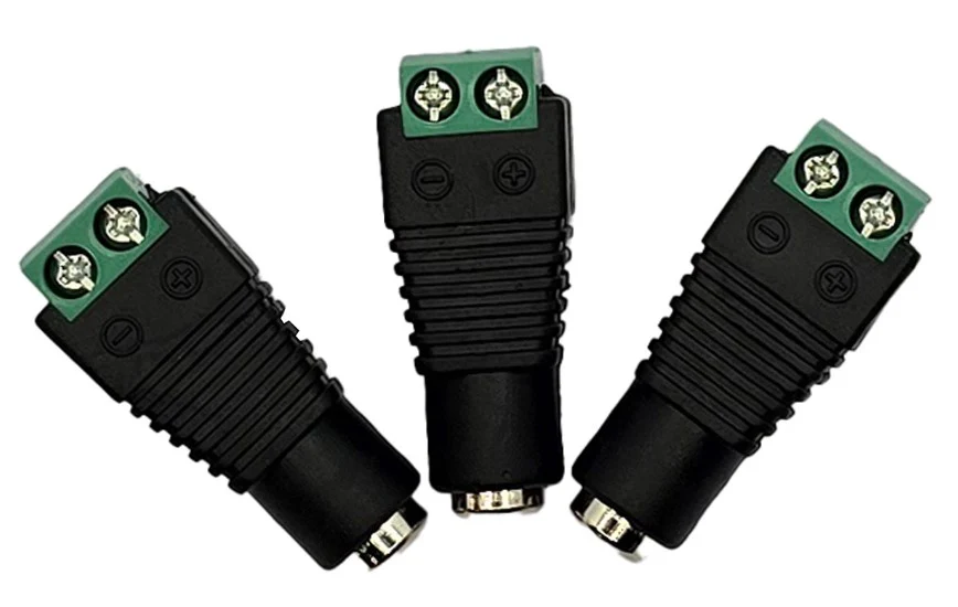 DCP-CBA.3 Cobalt Barrel-Plug Adapter Pack of 3