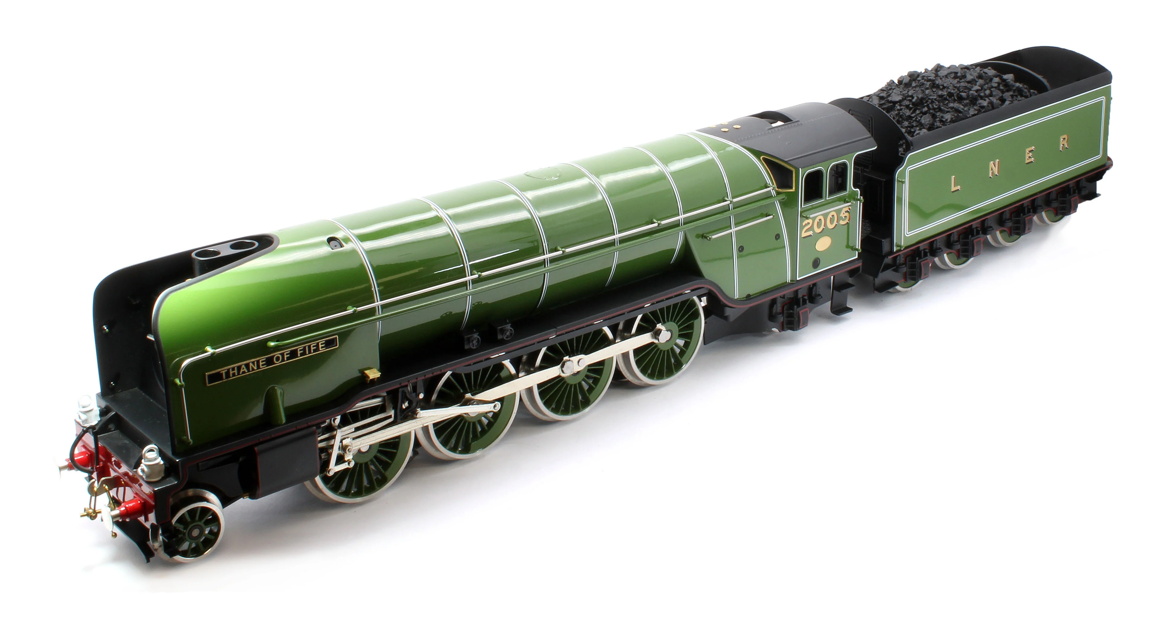 E/36-A1-TF P2 Class Non-Streamlined "Thane of Fife" 2-8-2 LNER Lined Apple Green No. 2005 Steam Locomotive - Image 8