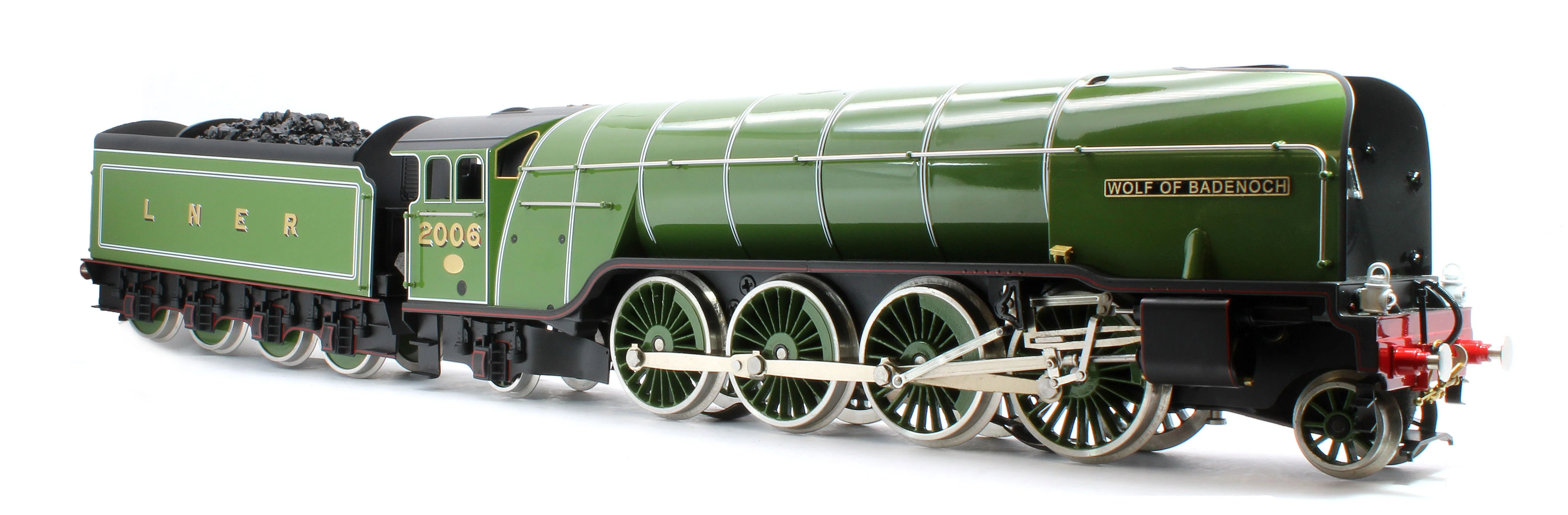 E/36-A1-WB P2 Class Non-Streamlined "Wolf of Badenoch" 2-8-2 LNER Lined Apple Green No. 2006 Steam Locomotive - Image 4