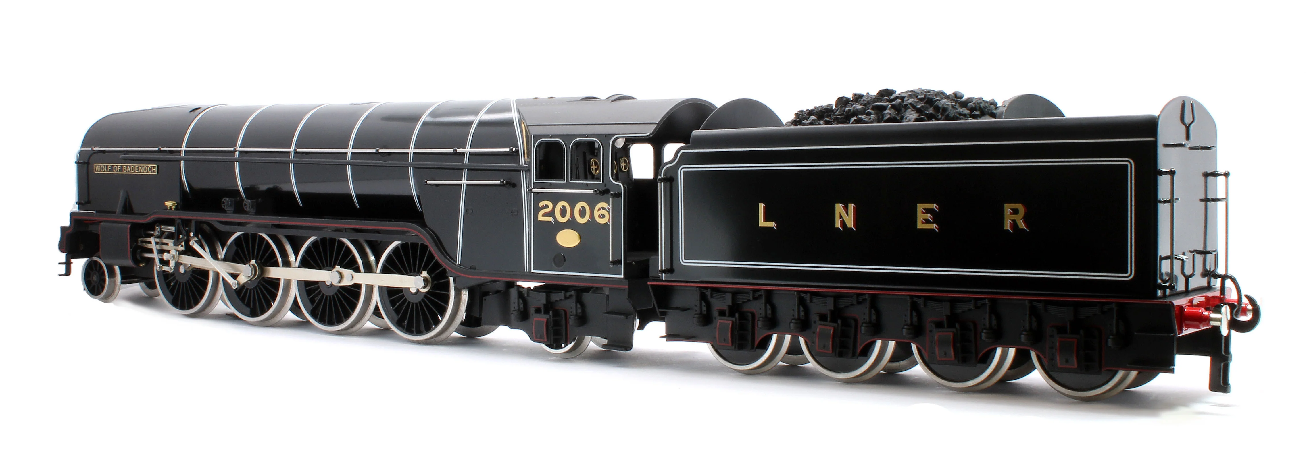 E/36-A2-WB P2 Class Non-Streamlined "Wolf of Badenoch" 2-8-2 Gloss Lined Black No. 2006 Steam Locomotive - Image 2