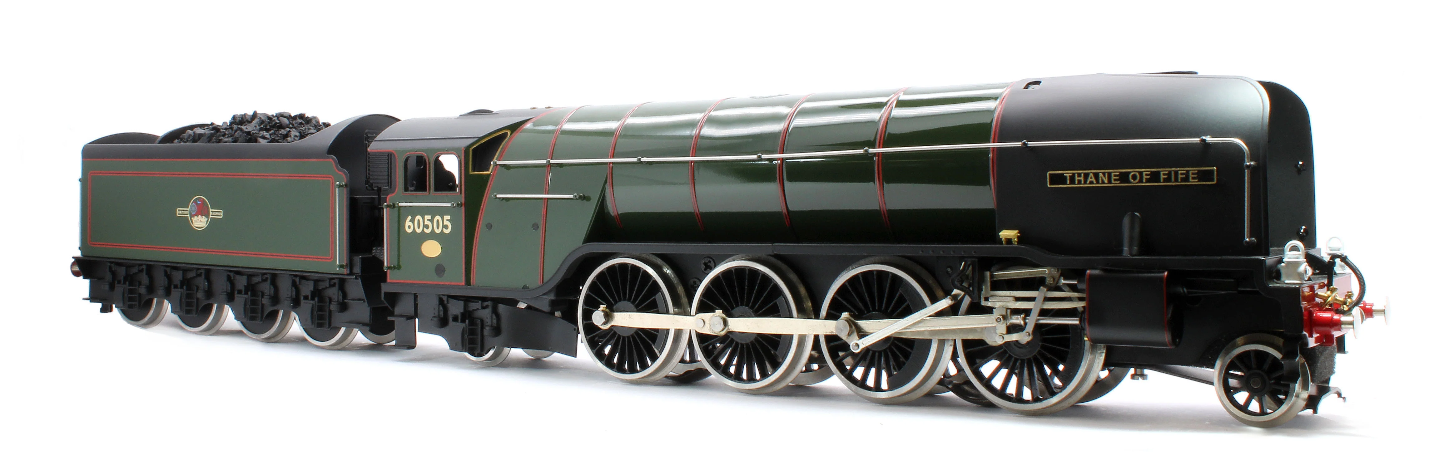 E/36-A5-TF P2 Class Non-Streamlined "Thane of Fife" 2-8-2 BR Gloss Lined Blue No. 60505 Steam Locomotive - Image 4