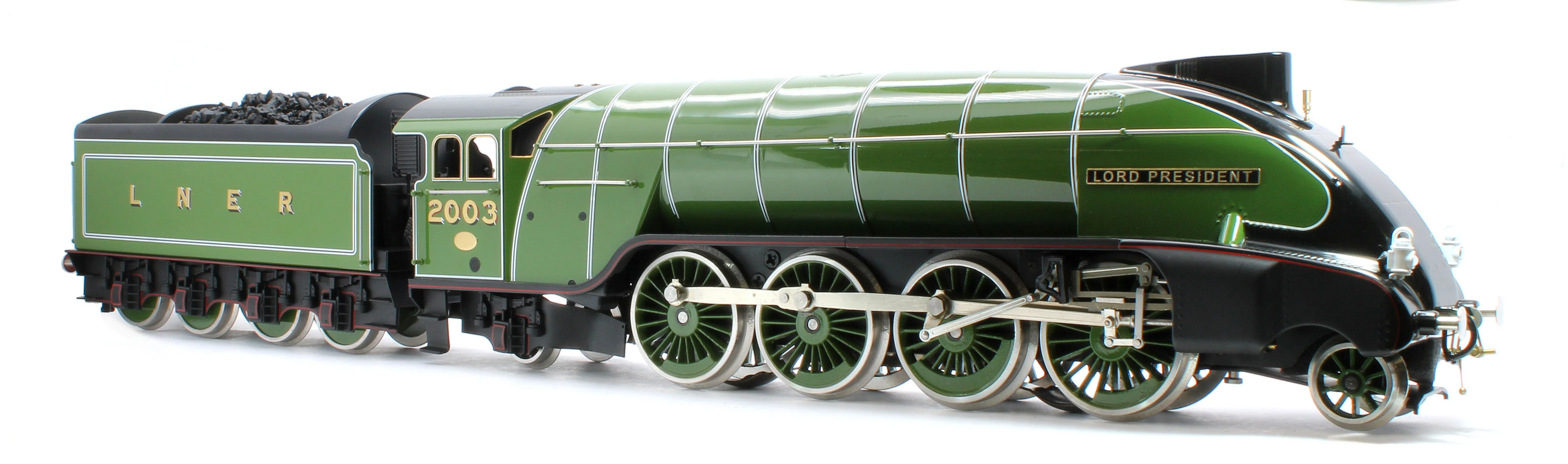 E/36-B1-LP P2 Class Streamlined "Lord President" 2-8-2 LNER Lined Apple Green No. 2003 Steam Locomotive - Image 4
