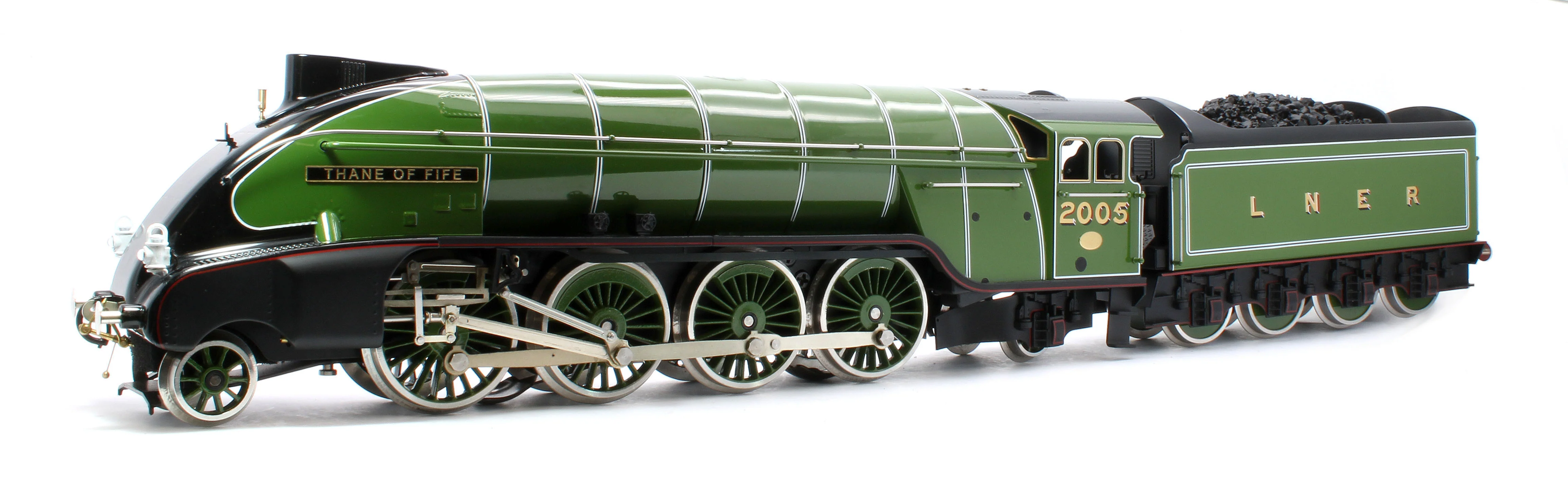 E/36-B1-TF P2 Class Streamlined "Thane of Fife" 2-8-2 LNER Lined Apple Green No. 2005 Steam Locomotive
