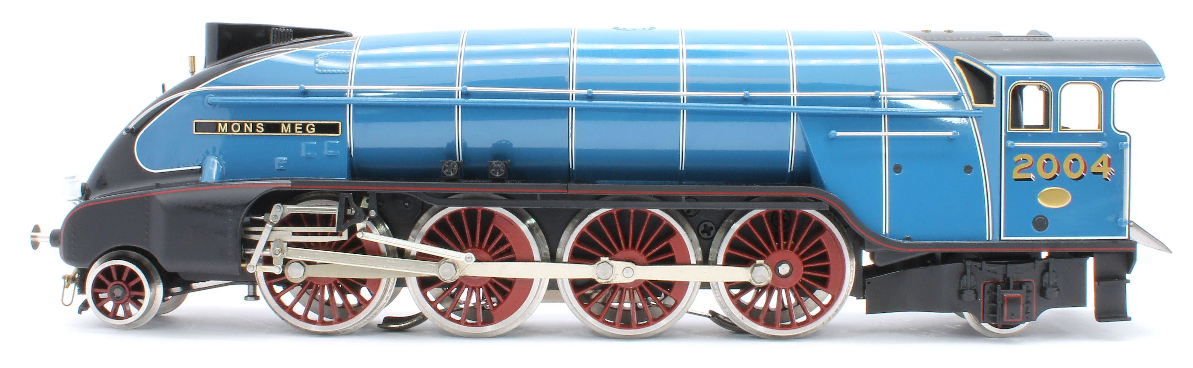 E/36-B2-MM P2 Class Streamlined "Mons Meg" 2-8-2 LNER Garter Blue No. 2004 Steam Locomotive - Image 5