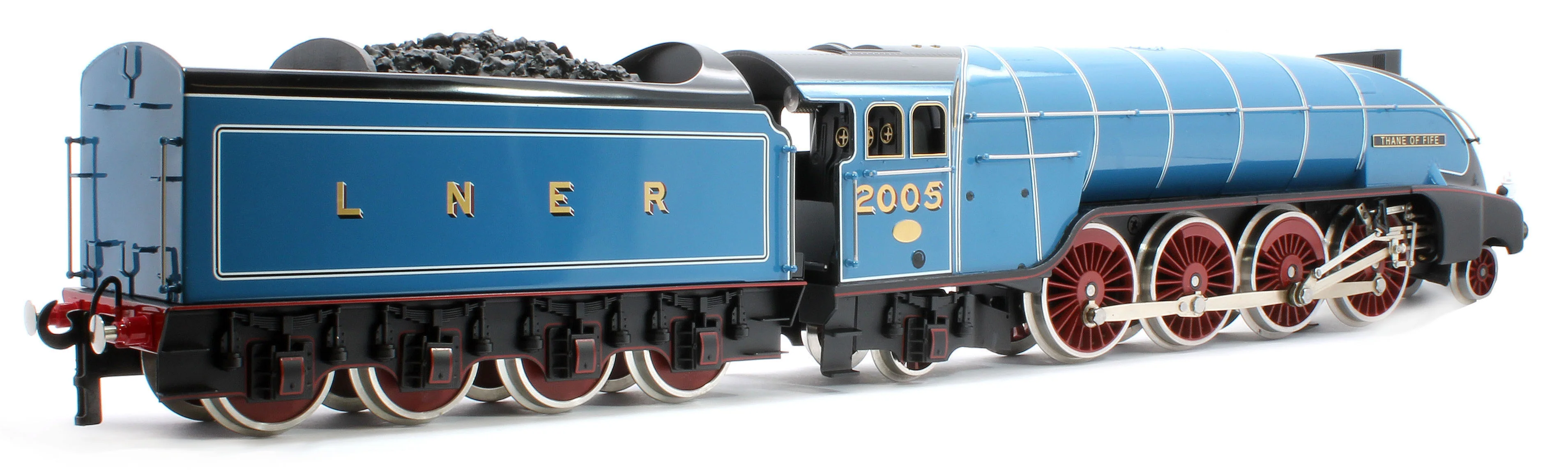 E/36-B2-TF P2 Class Streamlined "Thane of Fife" 2-8-2 LNER Garter Blue No. 2005 Steam Locomotive - Image 3