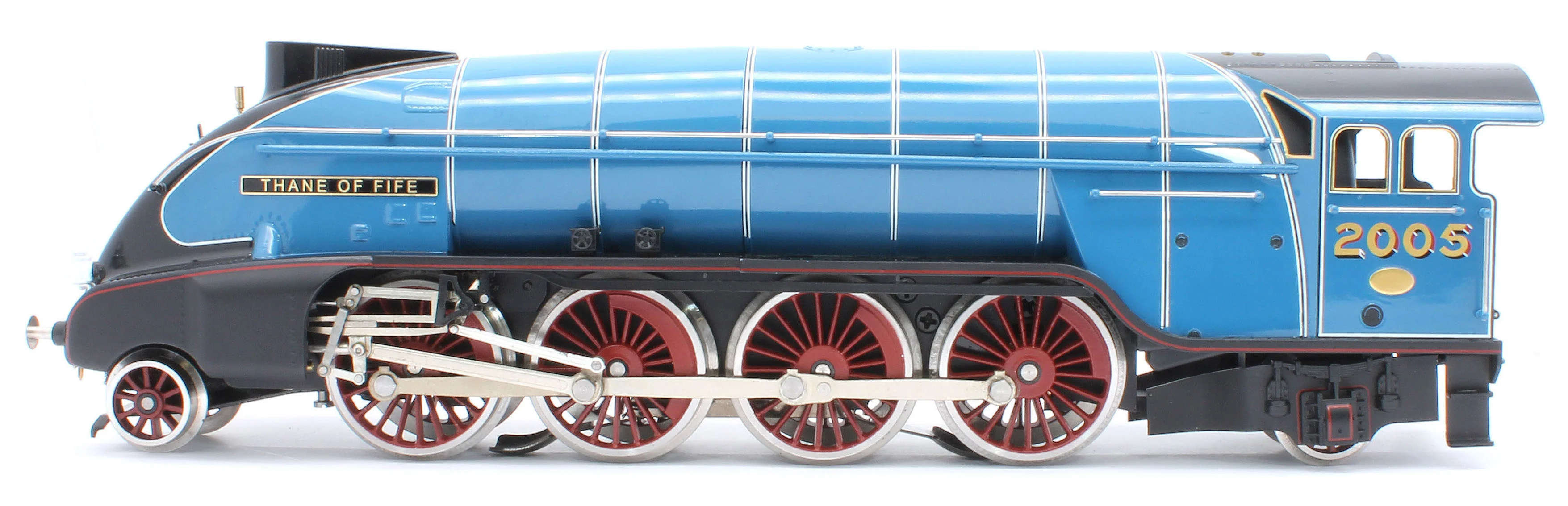 E/36-B2-TF P2 Class Streamlined "Thane of Fife" 2-8-2 LNER Garter Blue No. 2005 Steam Locomotive - Image 5